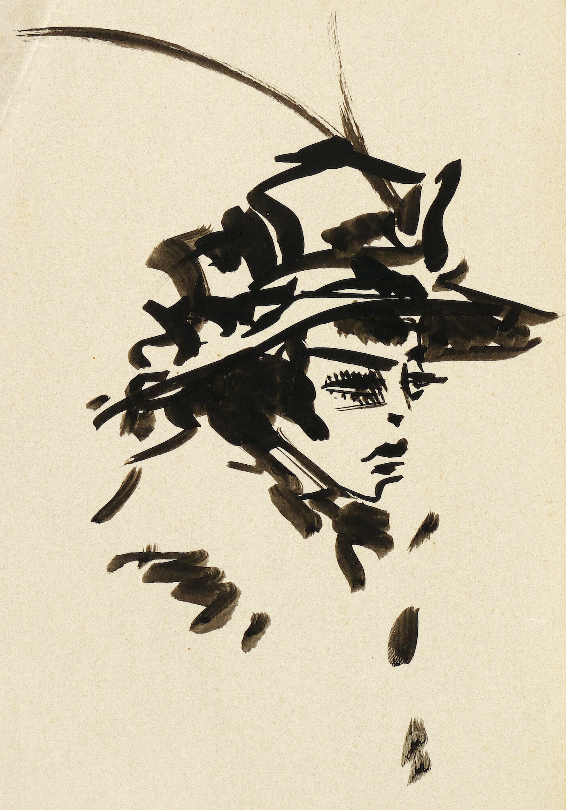 Max Schwimmer – „Kokotte mit Hut“