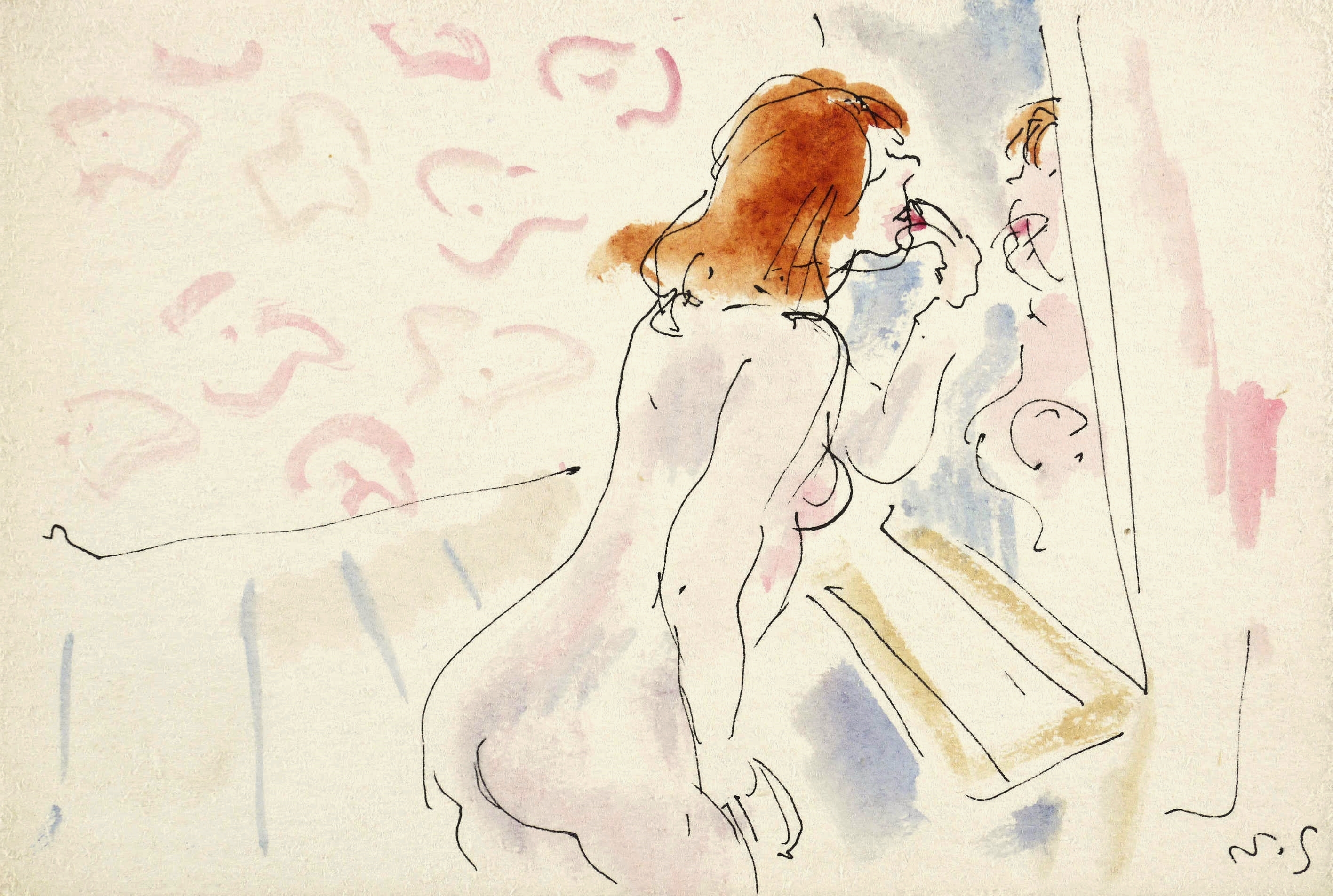 Max Schwimmer – „Vor dem Spiegel“