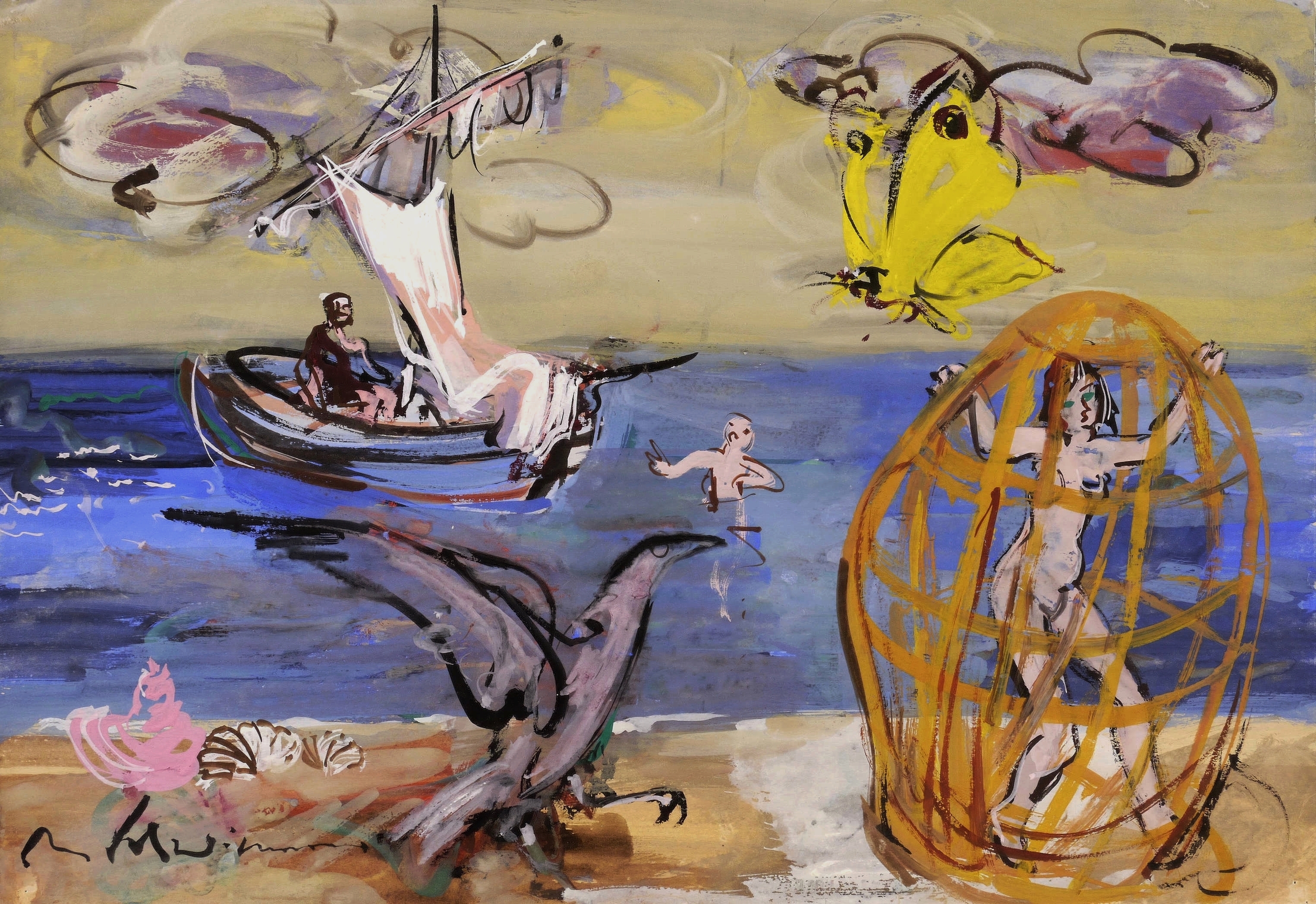 Max Schwimmer – „Strandallegorie“