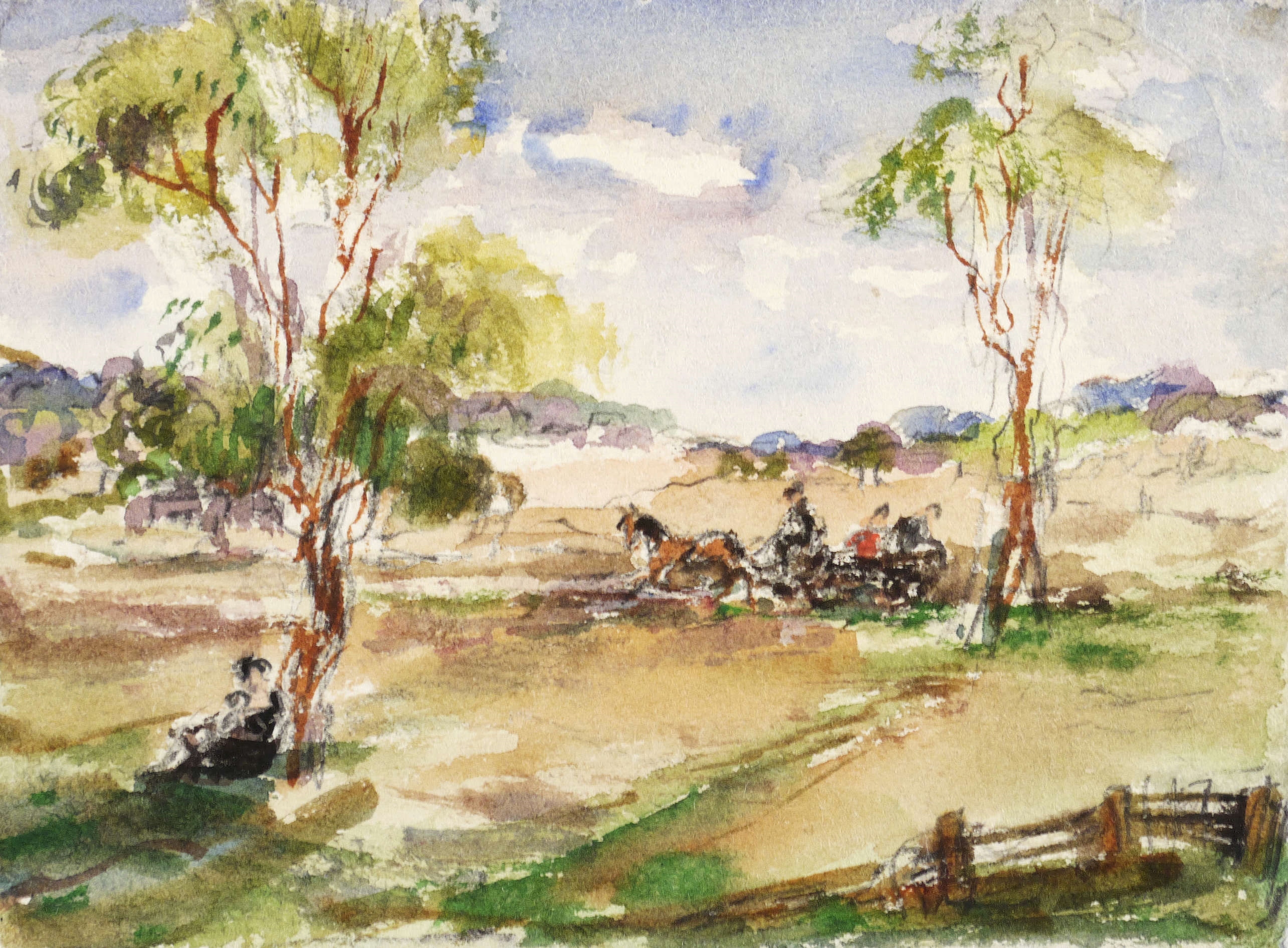 Max Schwimmer – „Kutschfahrt über Land“