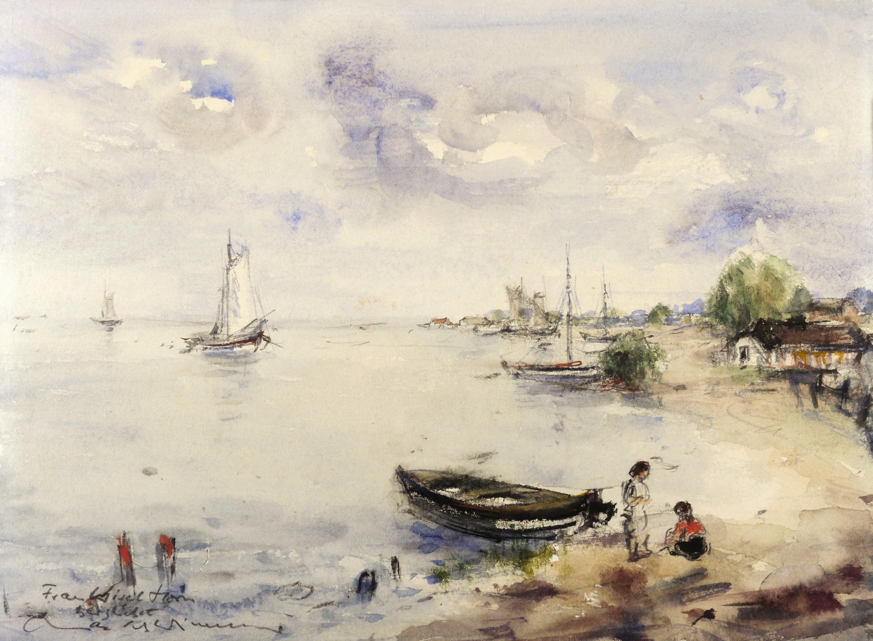 Bucht am Kurischen Haff