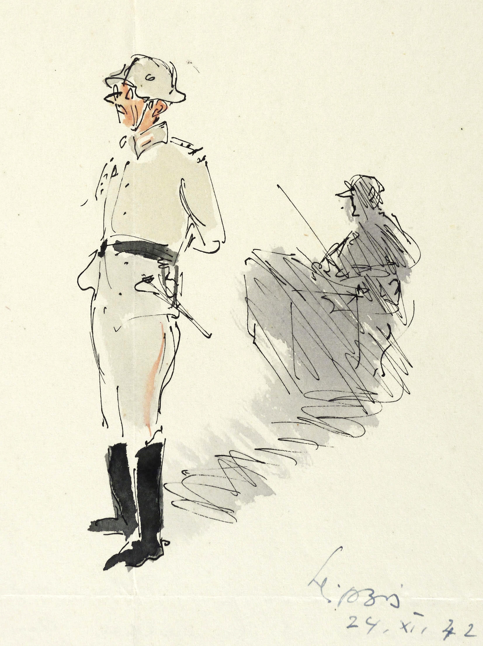 Max Schwimmer – „Der Lehrer als Offizier (Arschpauker)“