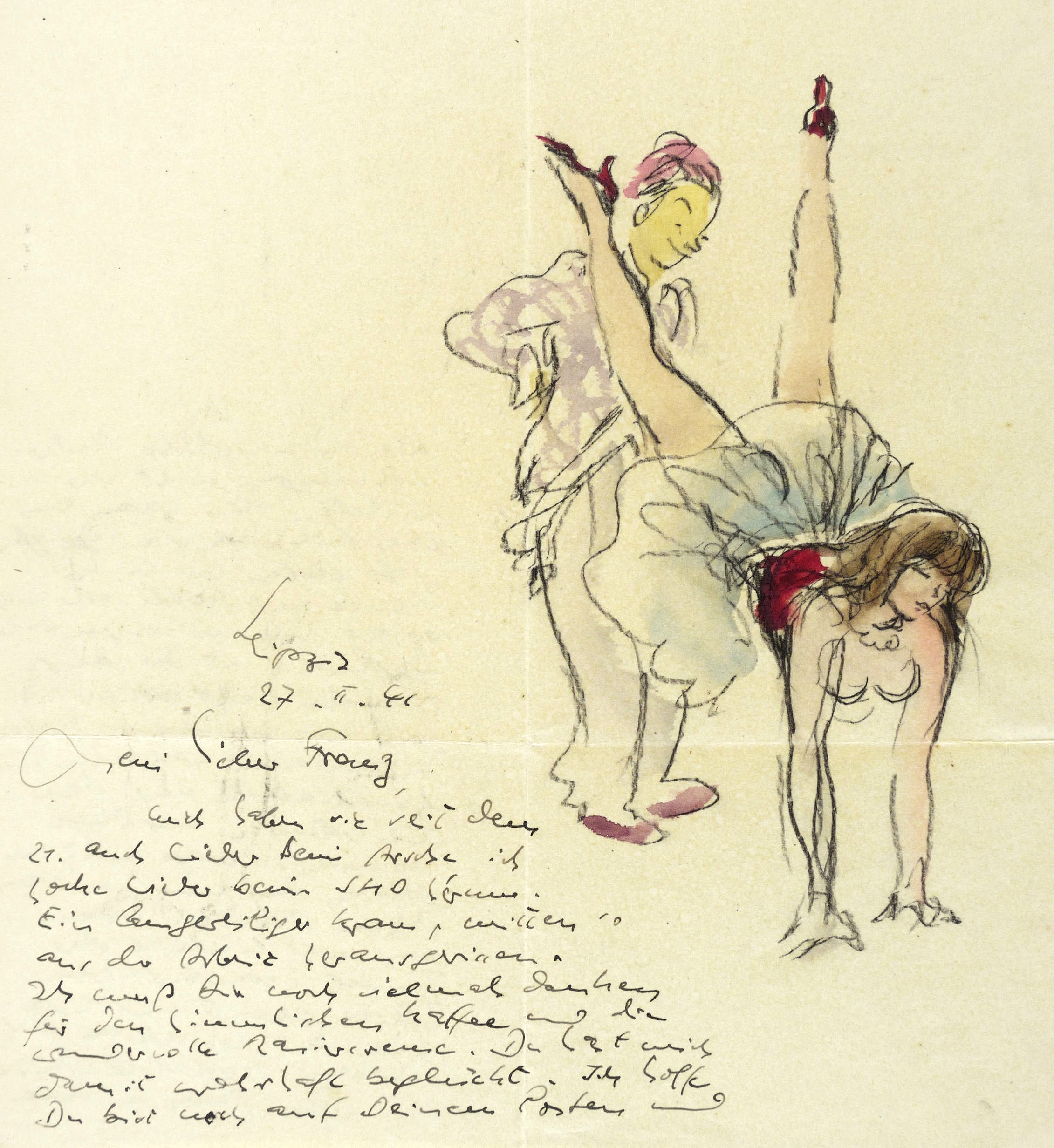 Max Schwimmer – „Ballerina beim Handstand“