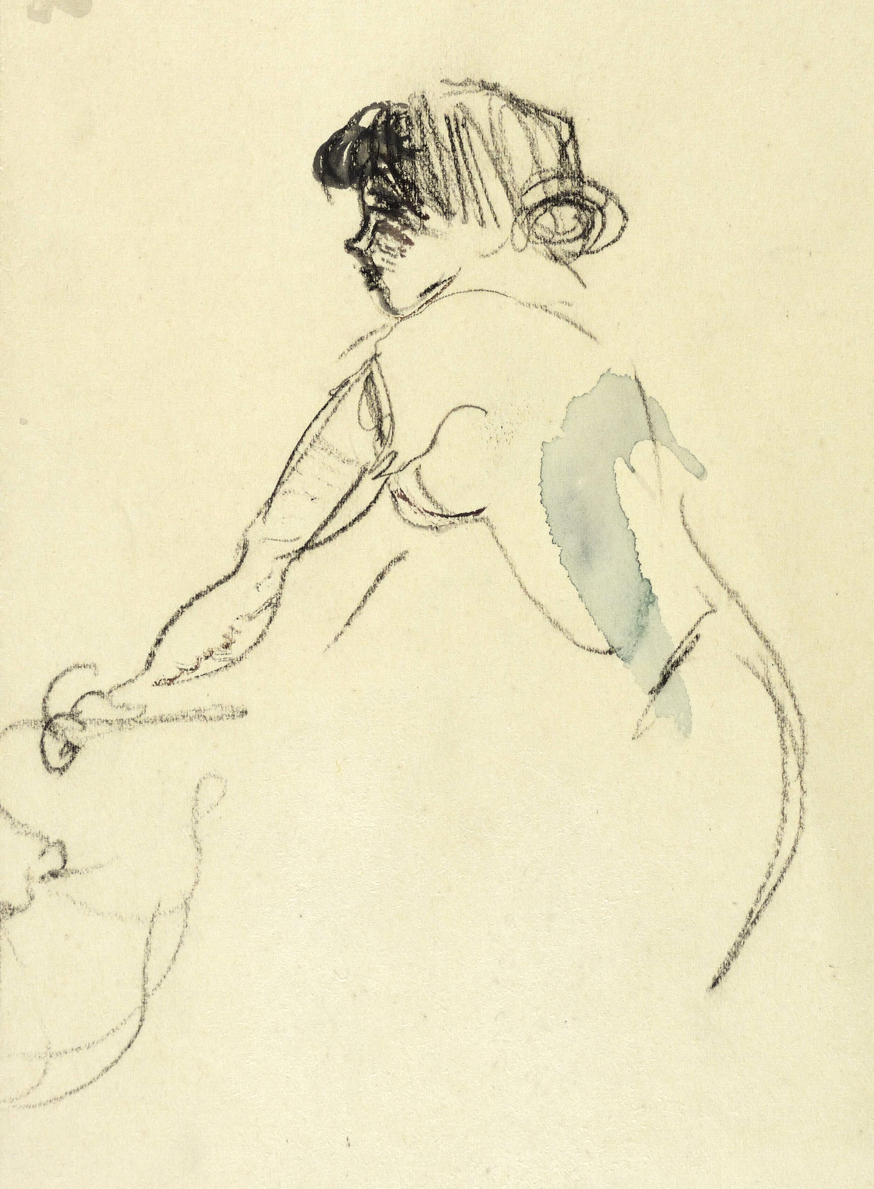 Max Schwimmer – „Mädchen beim Ankleiden“