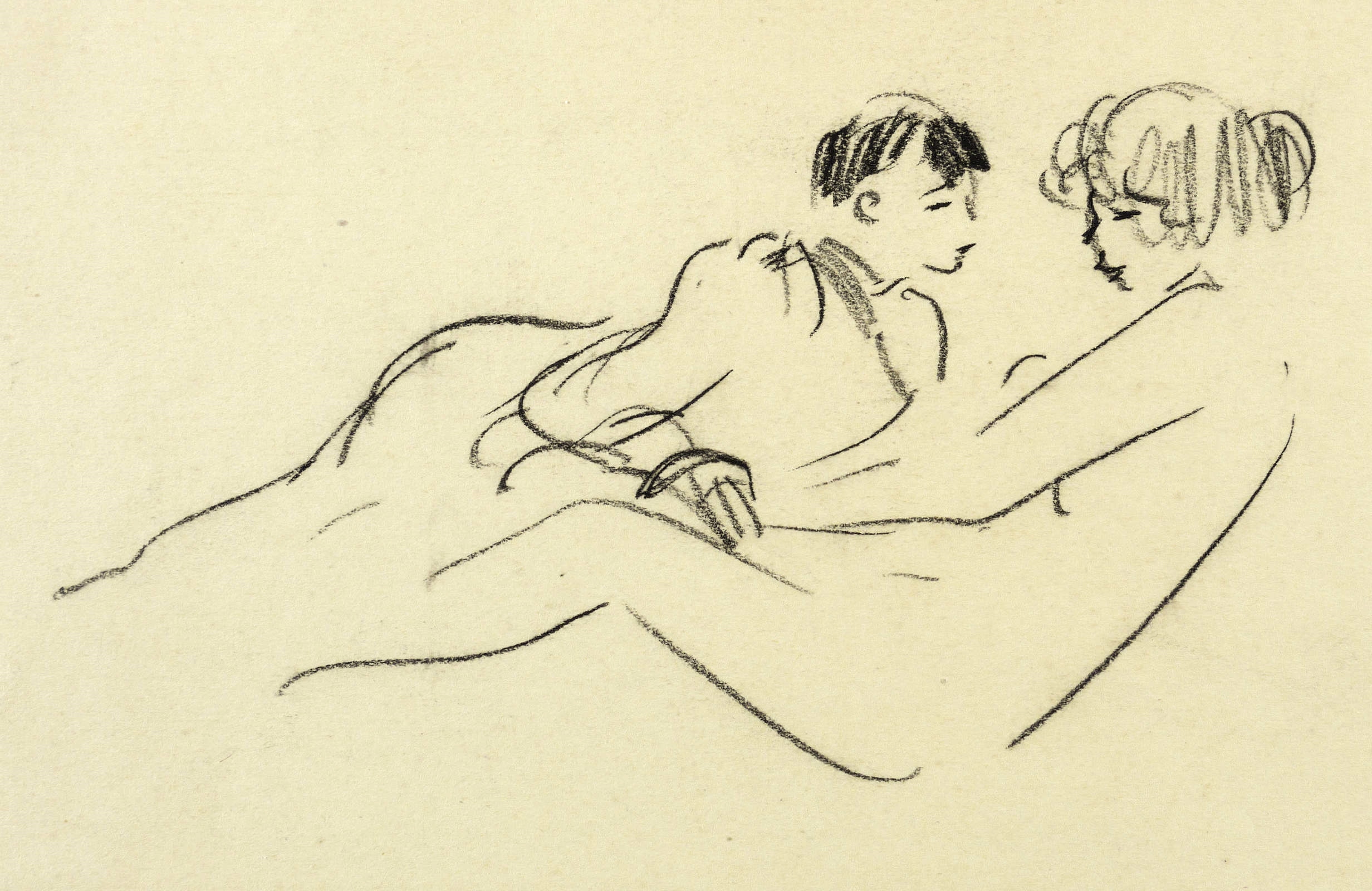 Max Schwimmer – „Liegendes Paar“