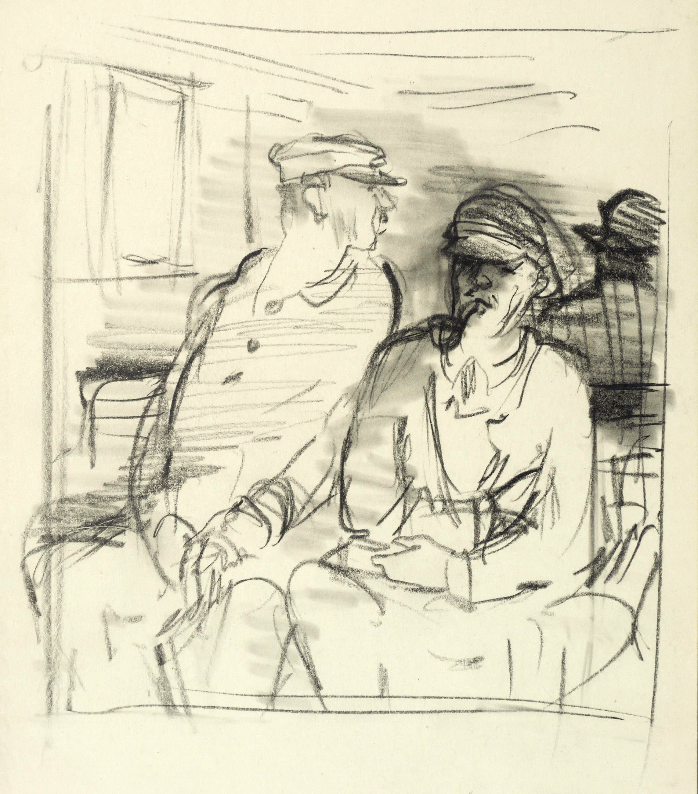 Max Schwimmer – „In der Stadtbahn (Berlin)“