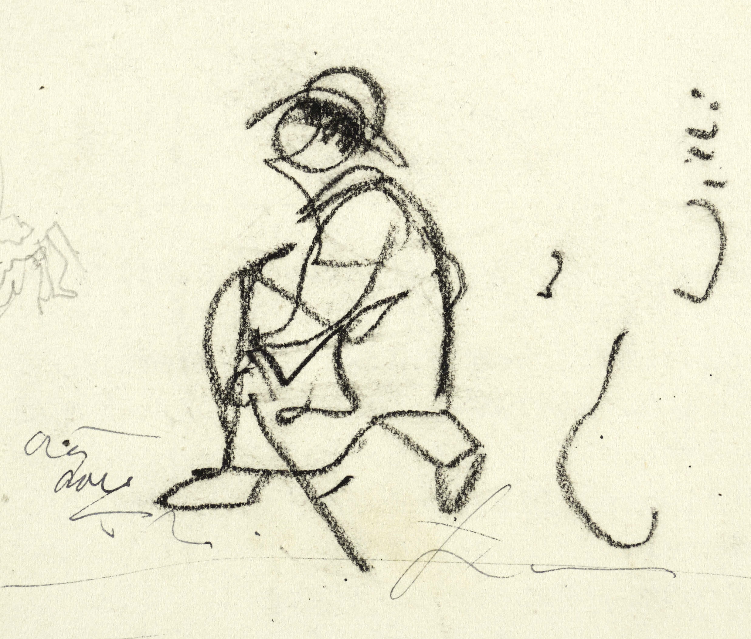 Max Schwimmer – „Kritzelei (Kleiner Wanderer)“