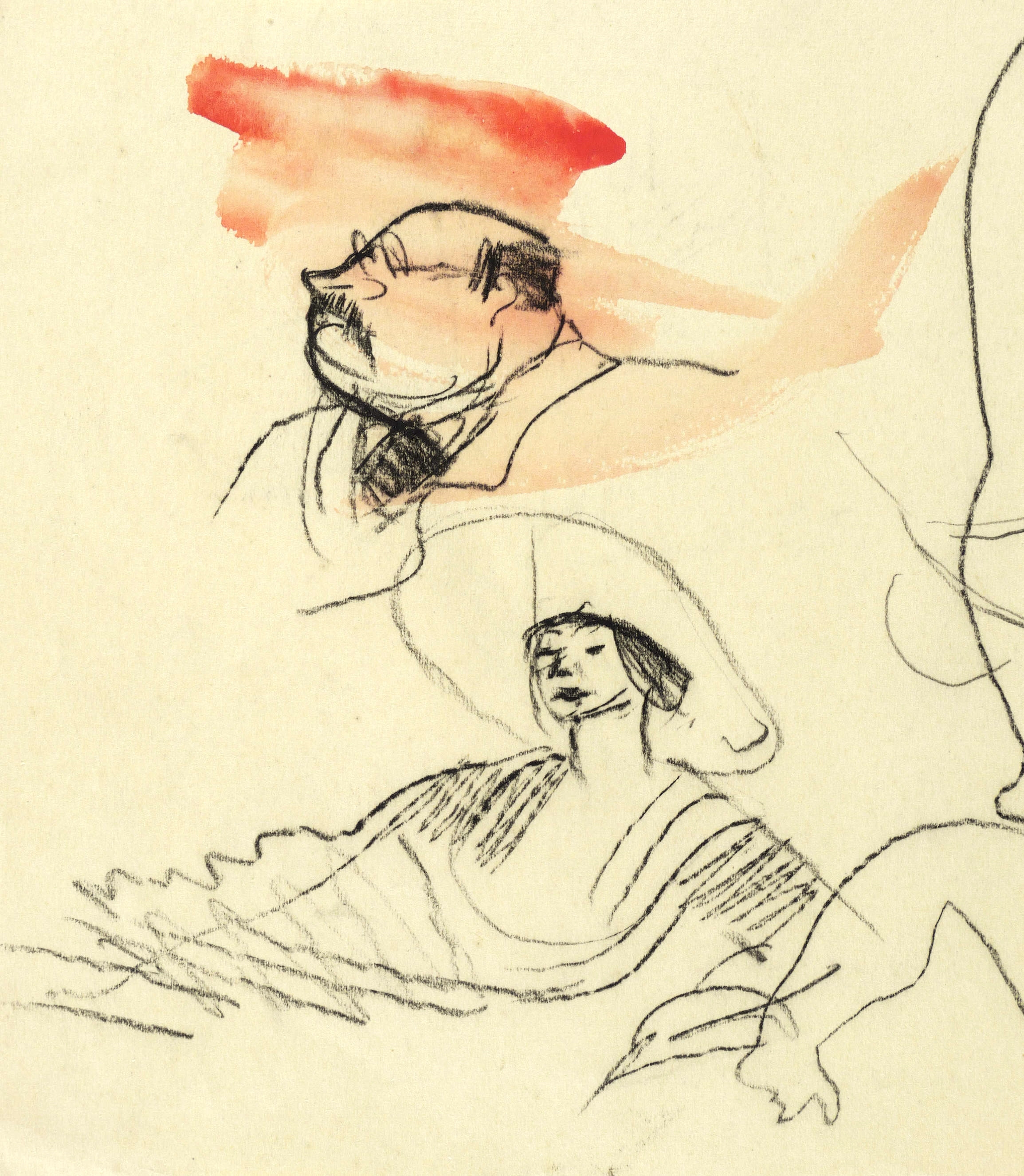 Max Schwimmer – „Zwei Köpfe (Herr und Dame)“