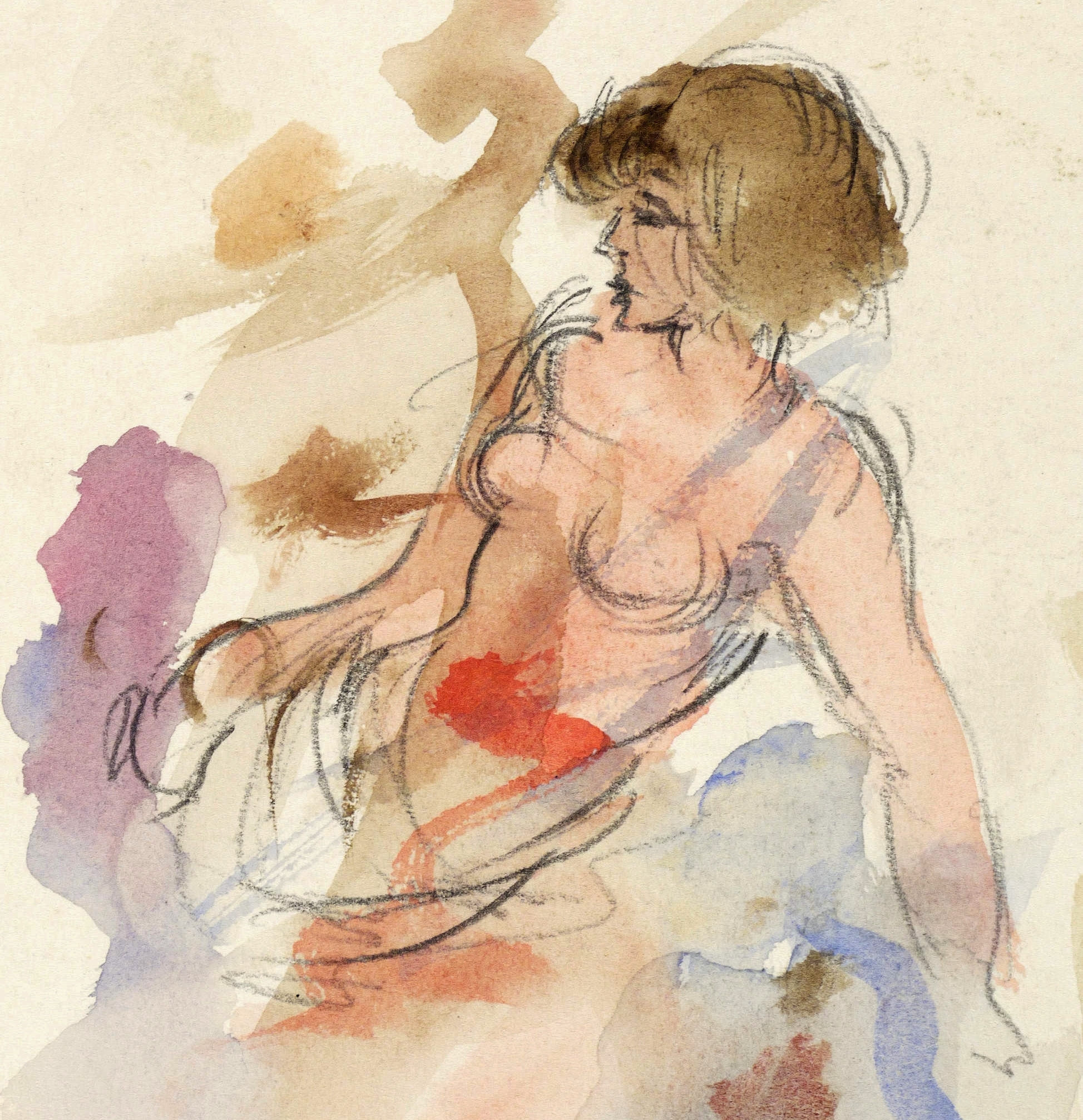 Max Schwimmer – „Weiblicher Halbakt“