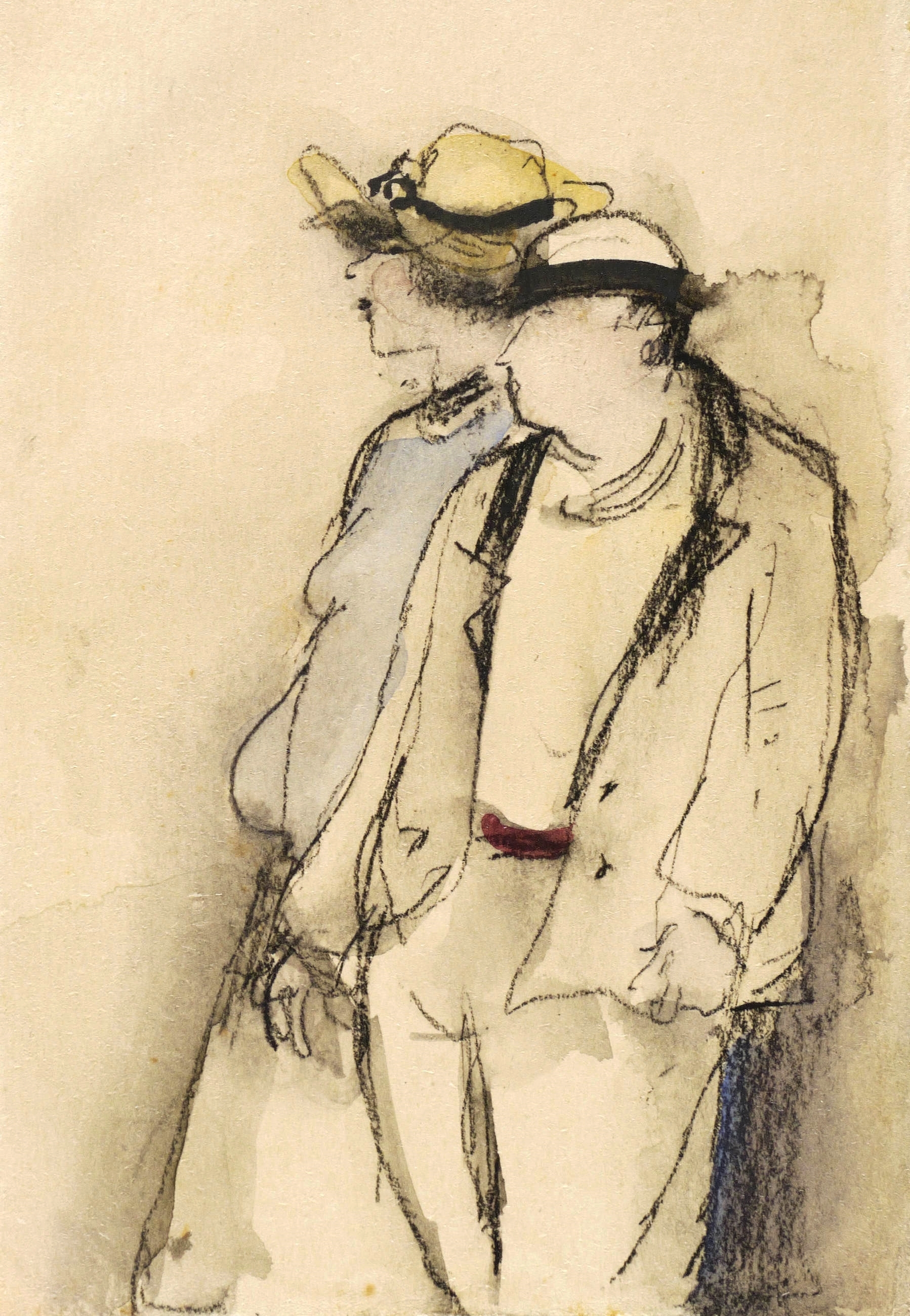 Max Schwimmer, Flanierendes Paar, 1933