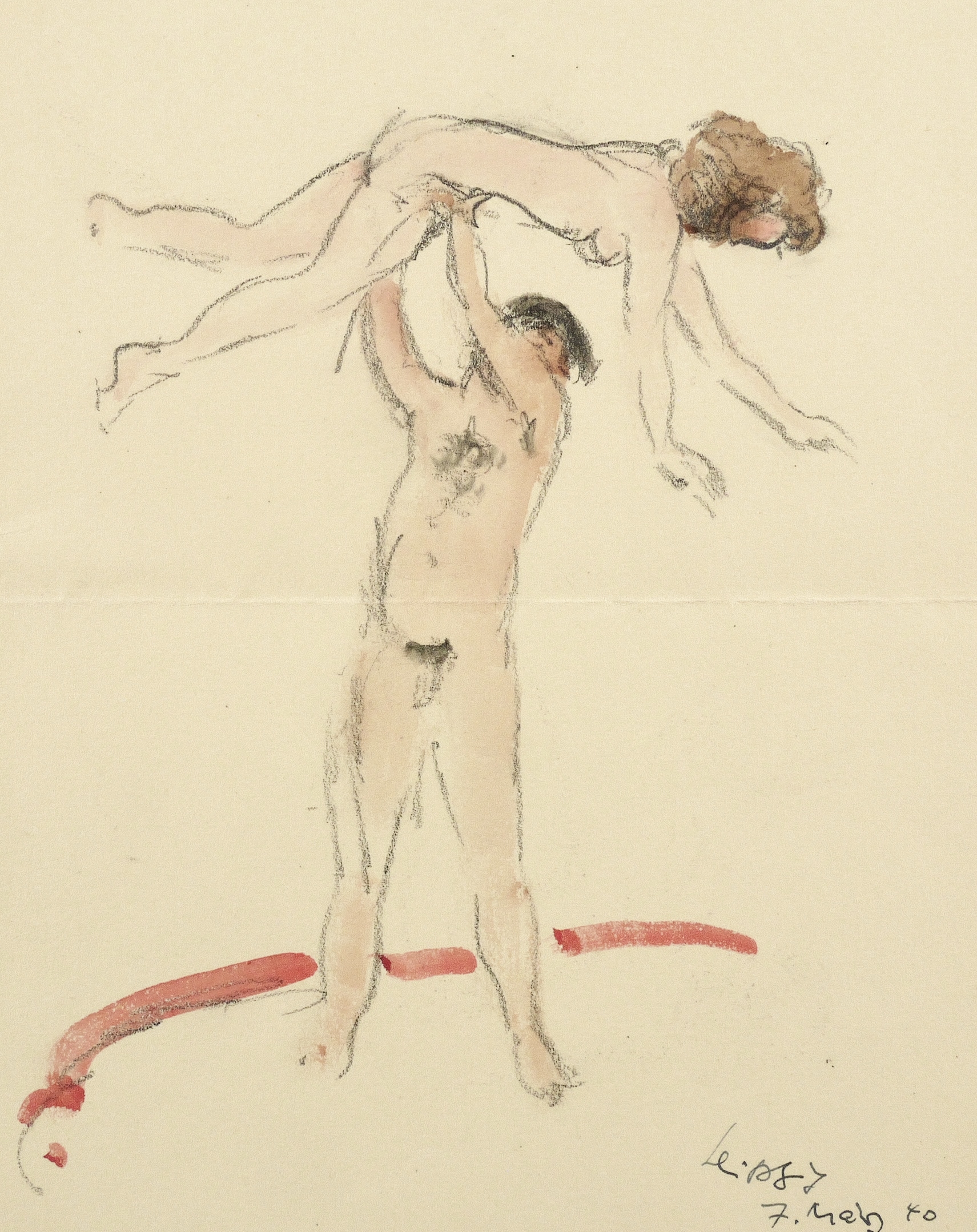 Liebespaar, artistisch