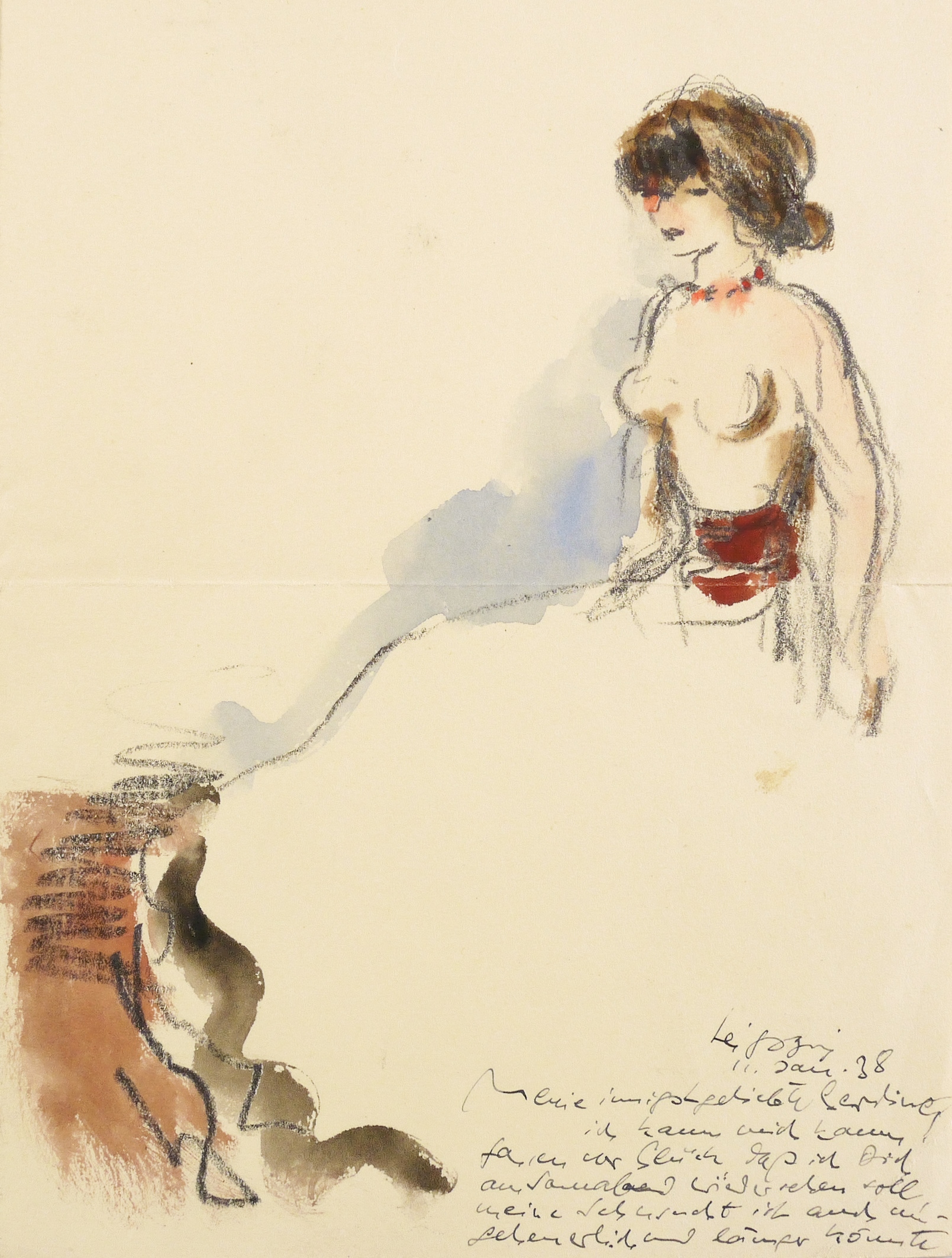 Gerdine im weißen Rock