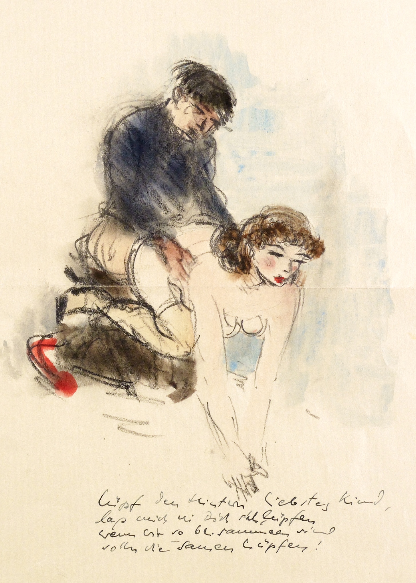 Liebesszene (Lüpf den Hintern)