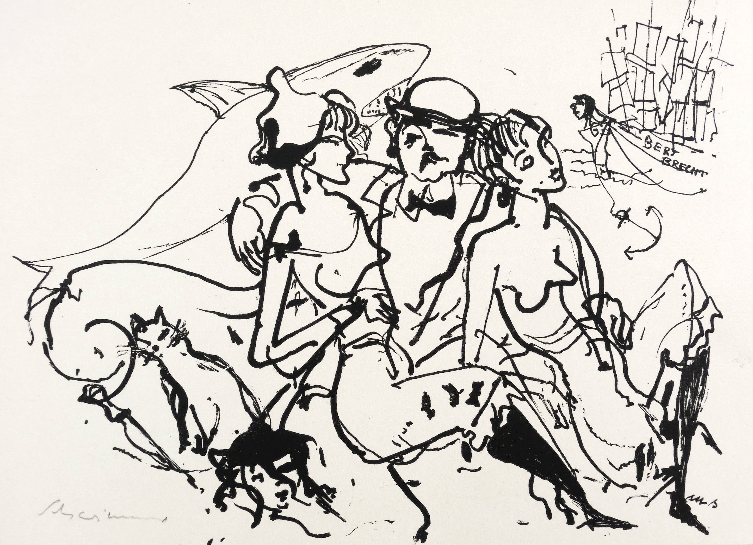 Und der Haifisch, der hat Zähne