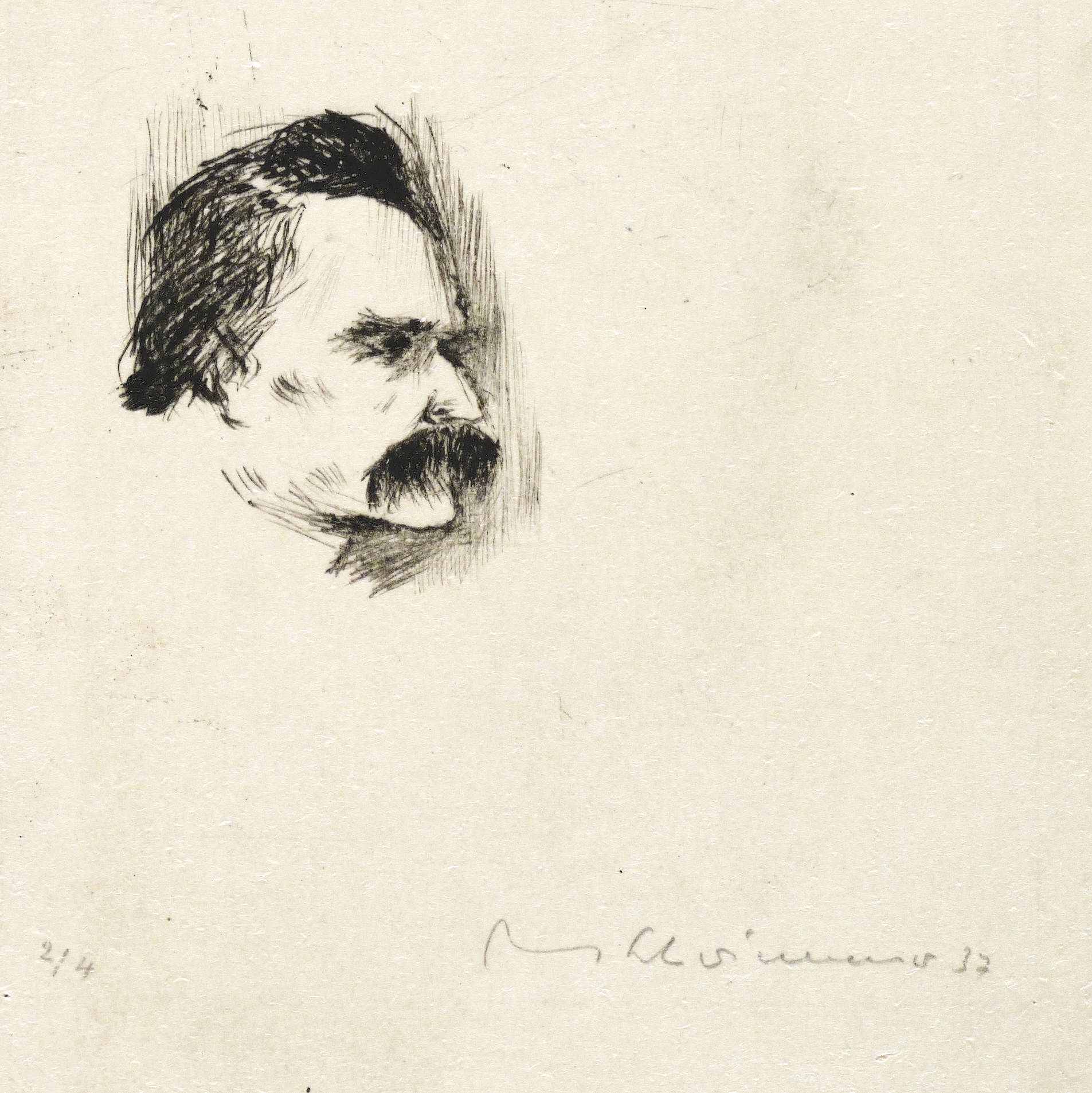 Bildnis Friedrich Nietzsche