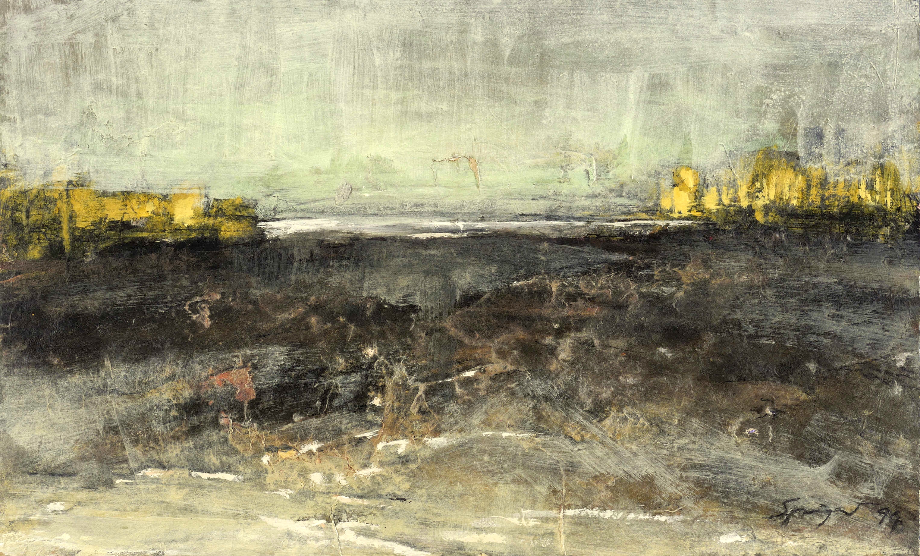 Küstenlandschaft auf Bornholm, Blatt 9