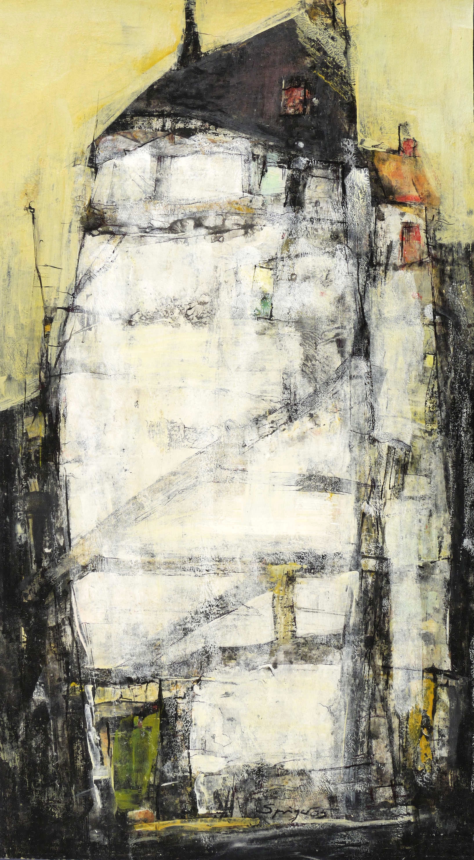 Reinhard Springer, Häuserfront 51, 2005