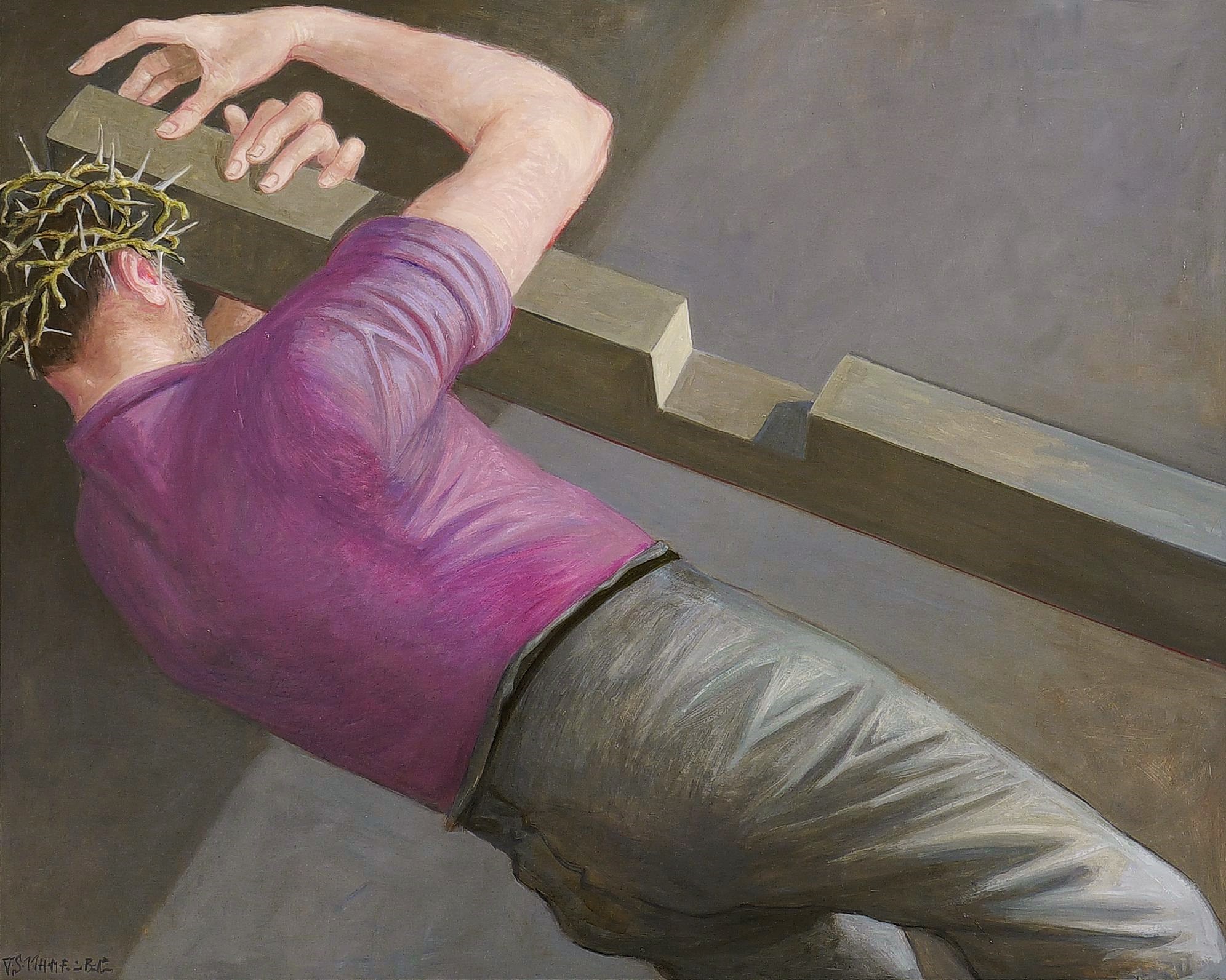 Volker Stelzmann – „Der Sturz III“