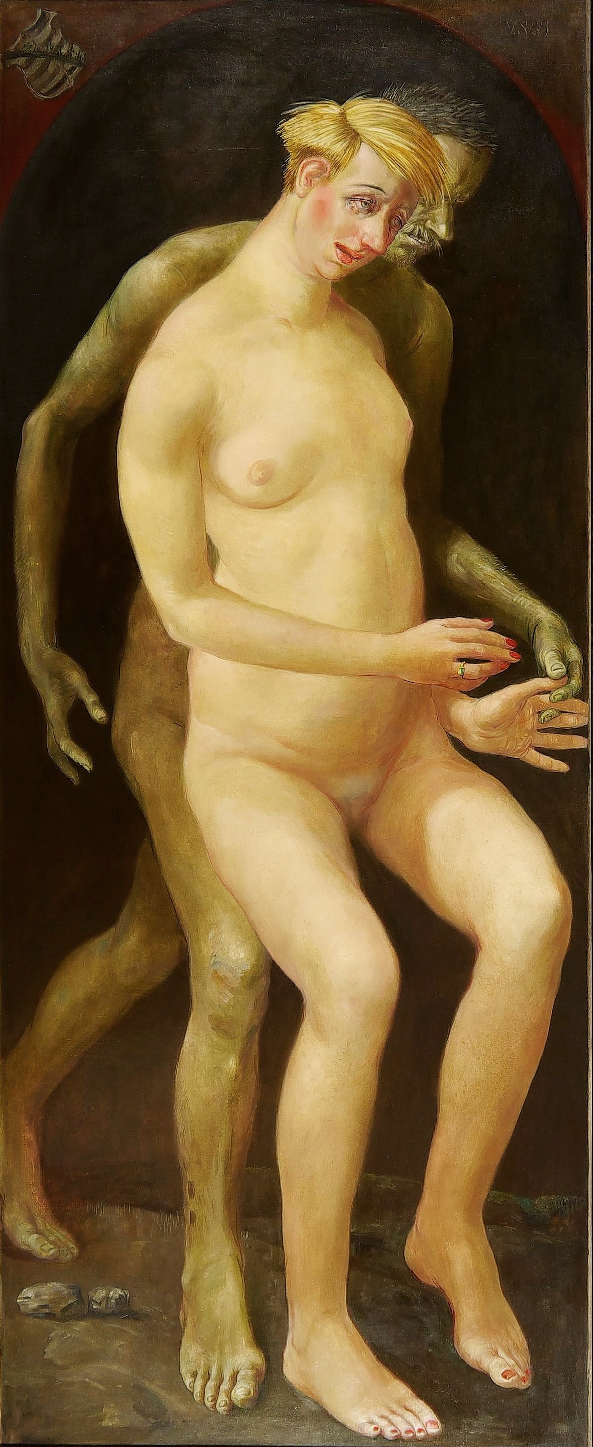 Volker Stelzmann – „Sächsische Venus und wilder Mann“