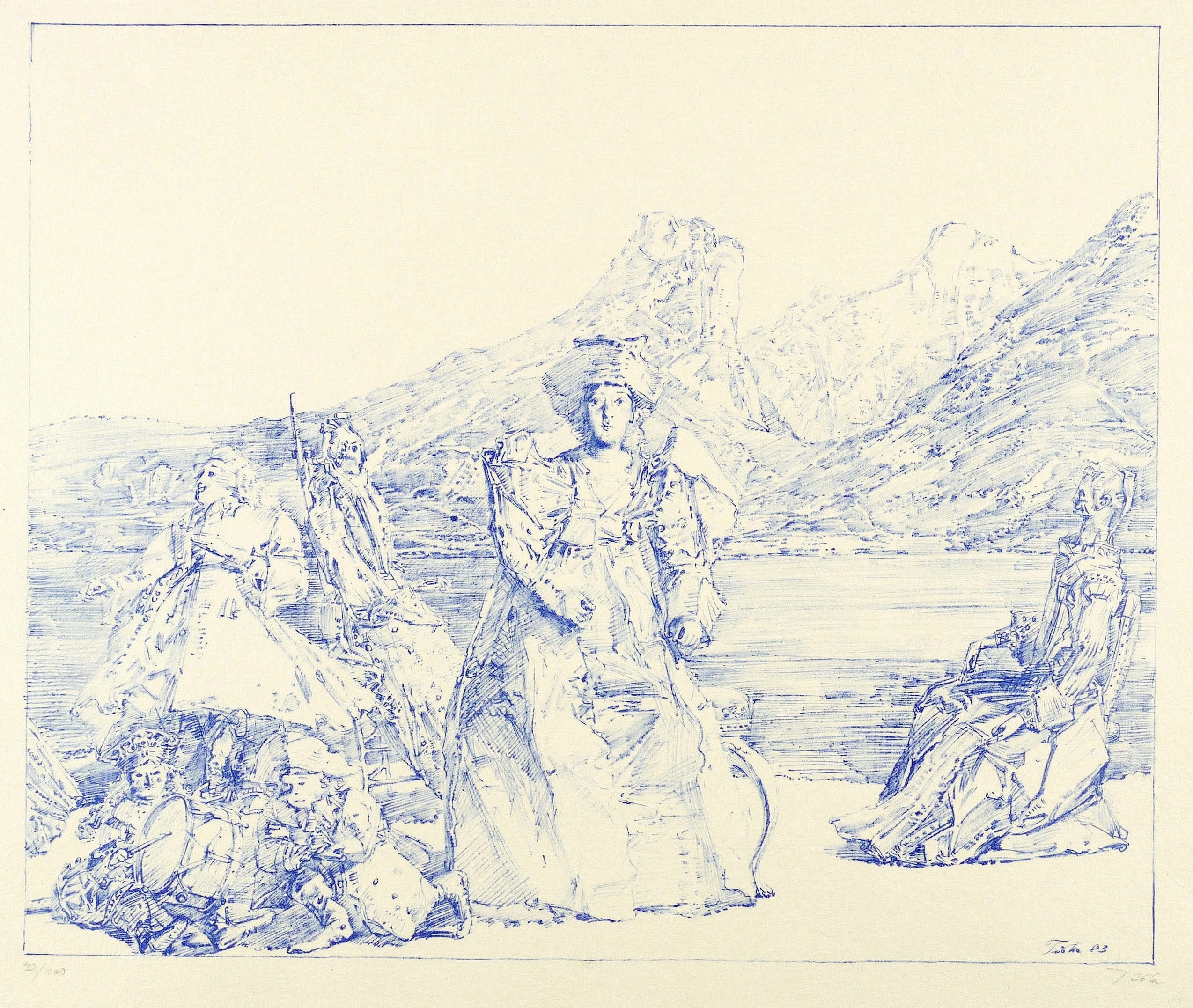 Figuren am Wolfgangsee