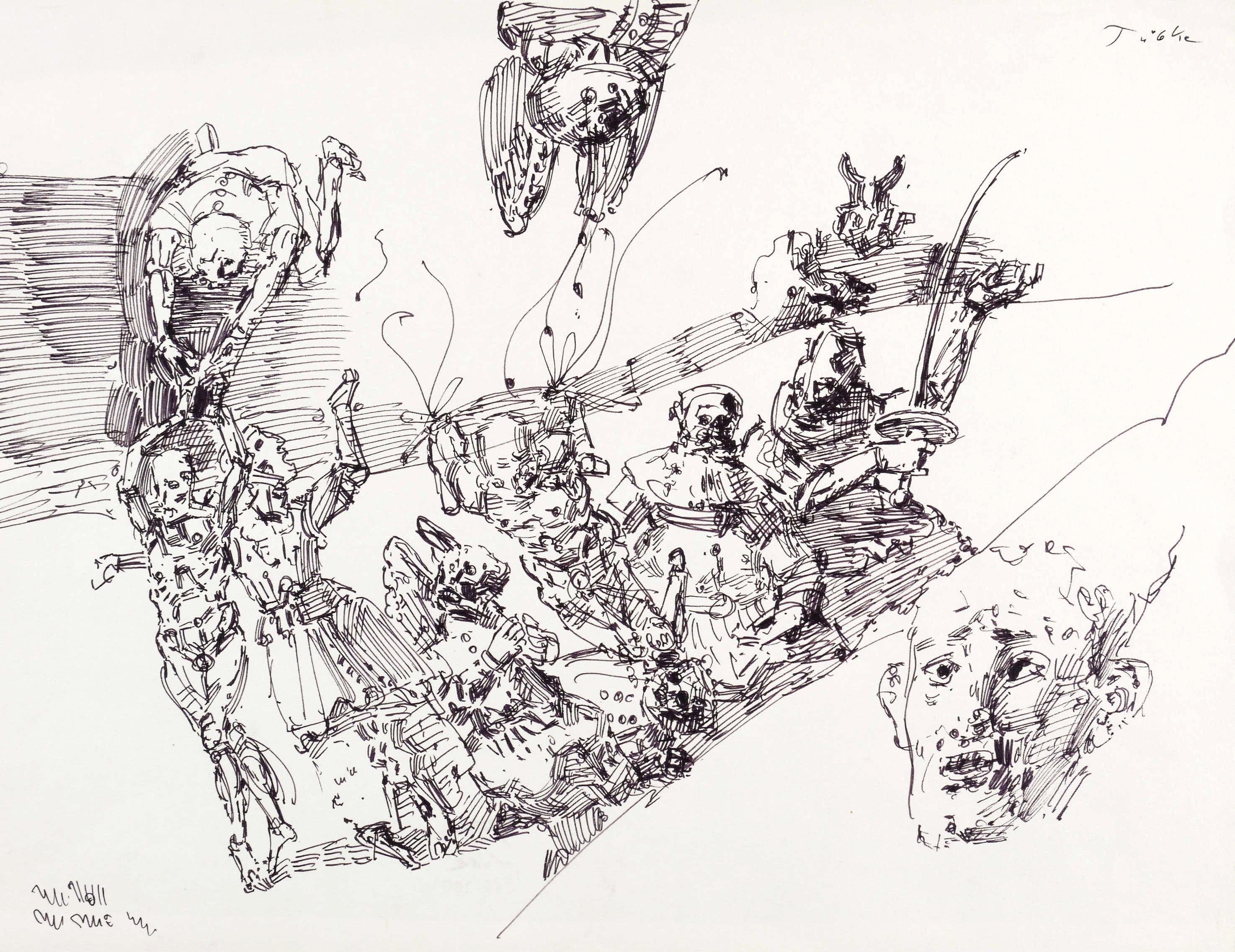 Happening mit Betrachter