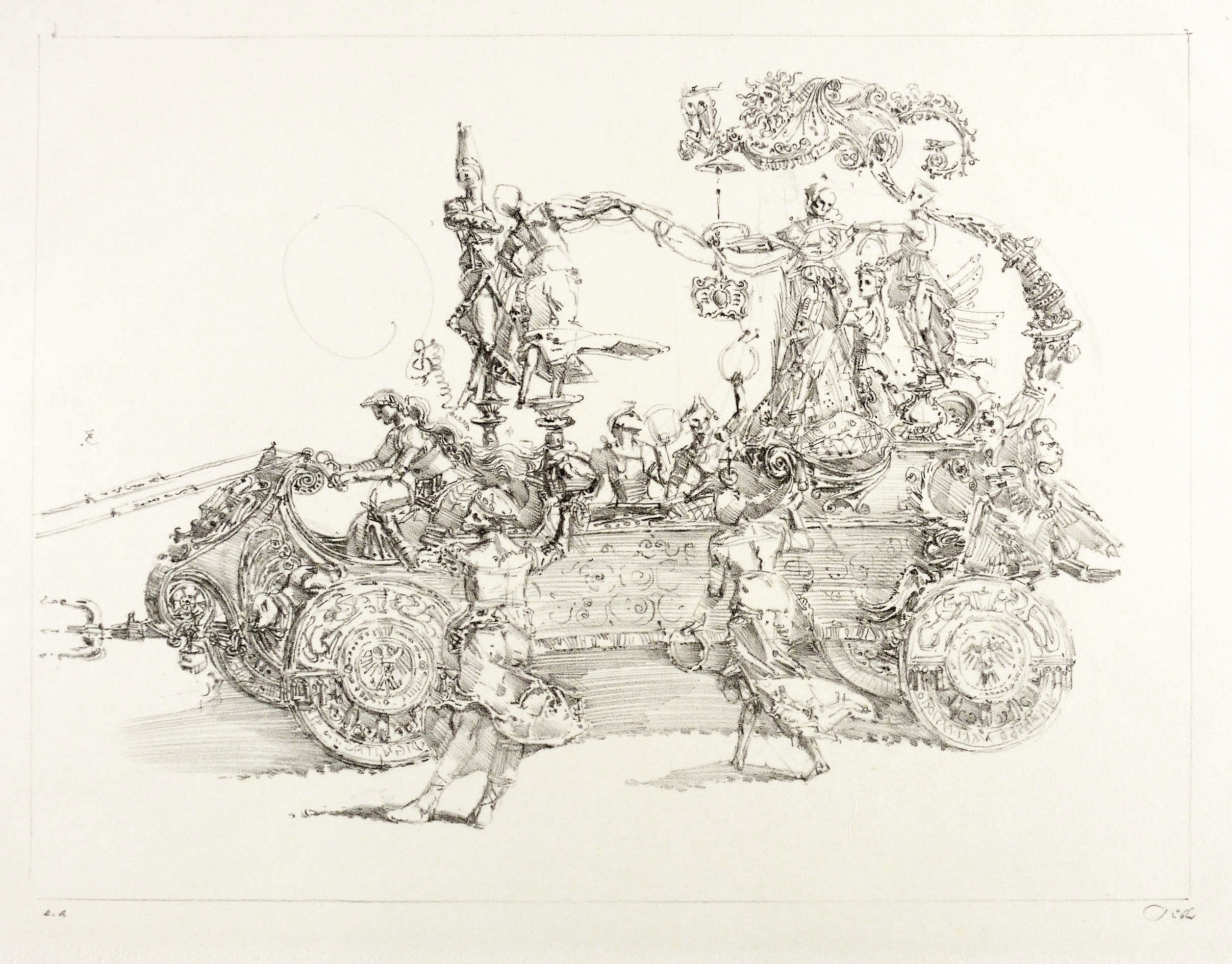 Triumphwagen des Kaisers Maximilian (nach Dürer)