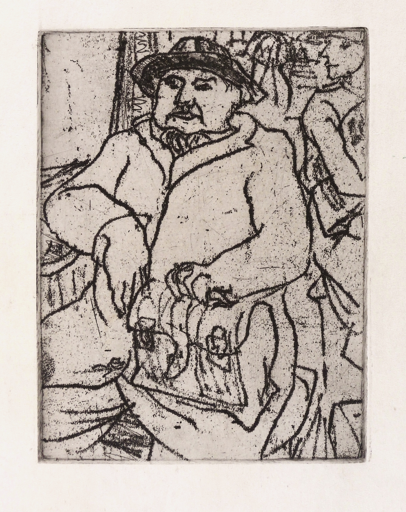 Ohne Titel (In der Straßenbahn)