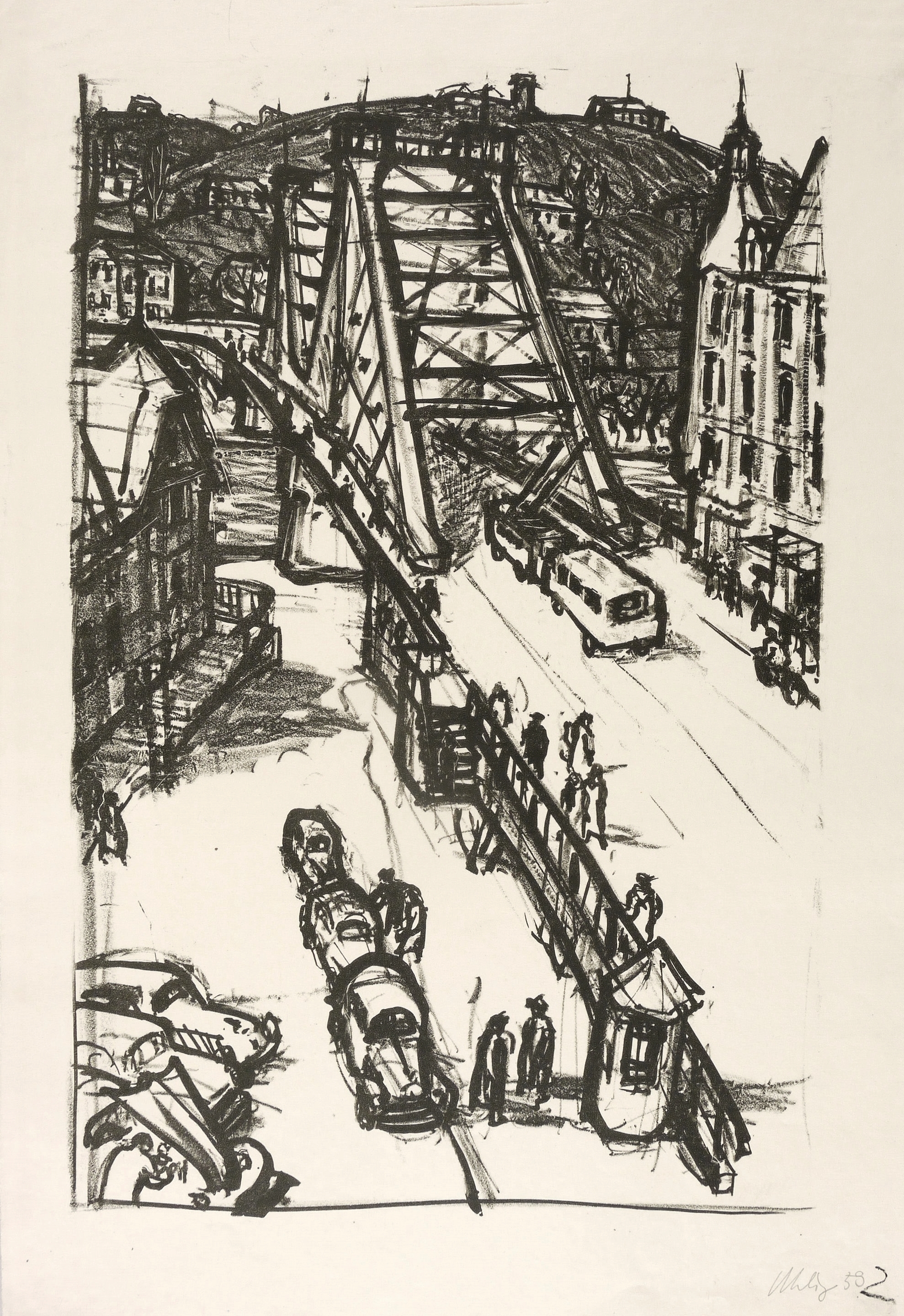 Ohne Titel (Blaues Wunder)