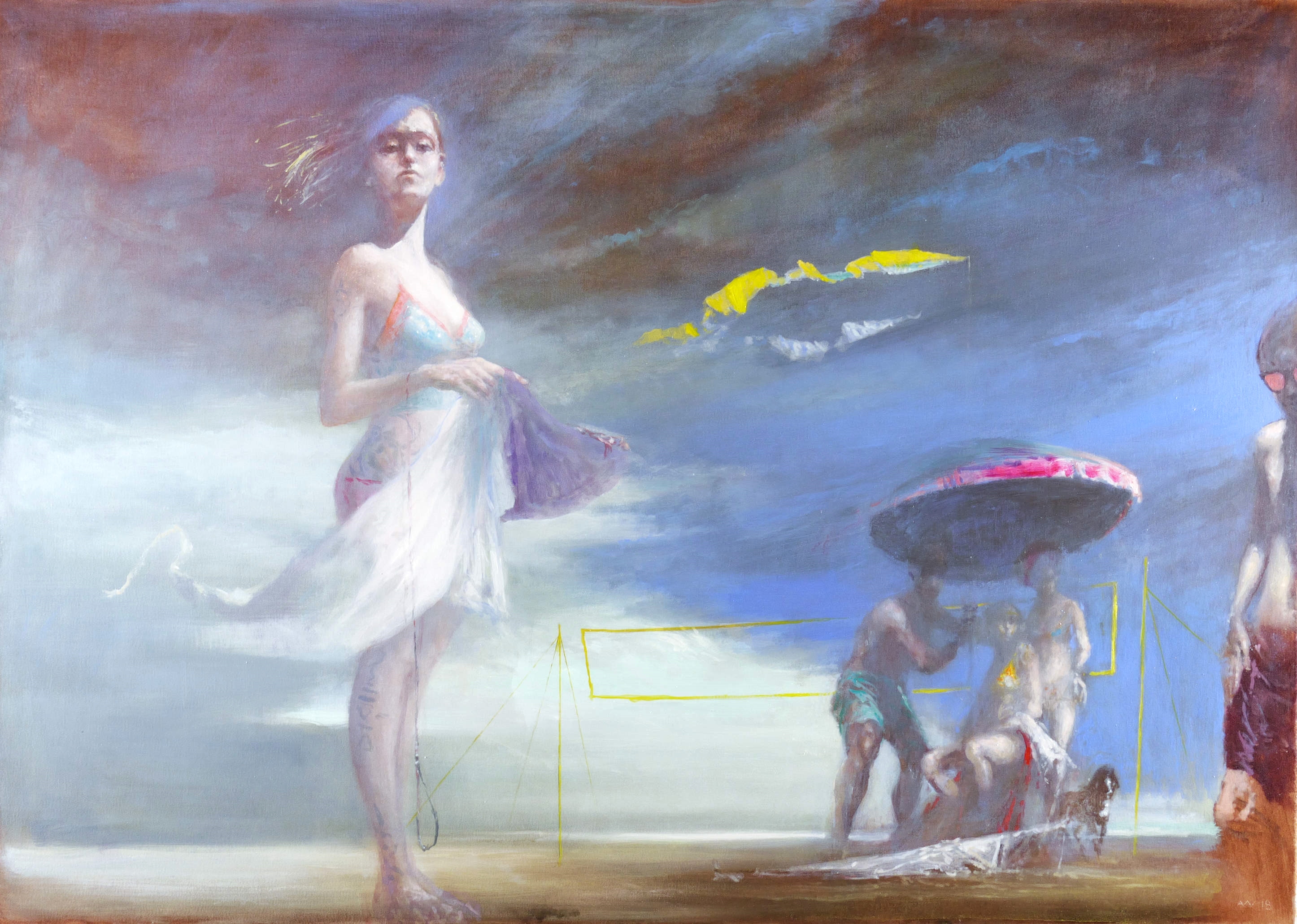 Andreas Wachter – „Volleyballnetz“