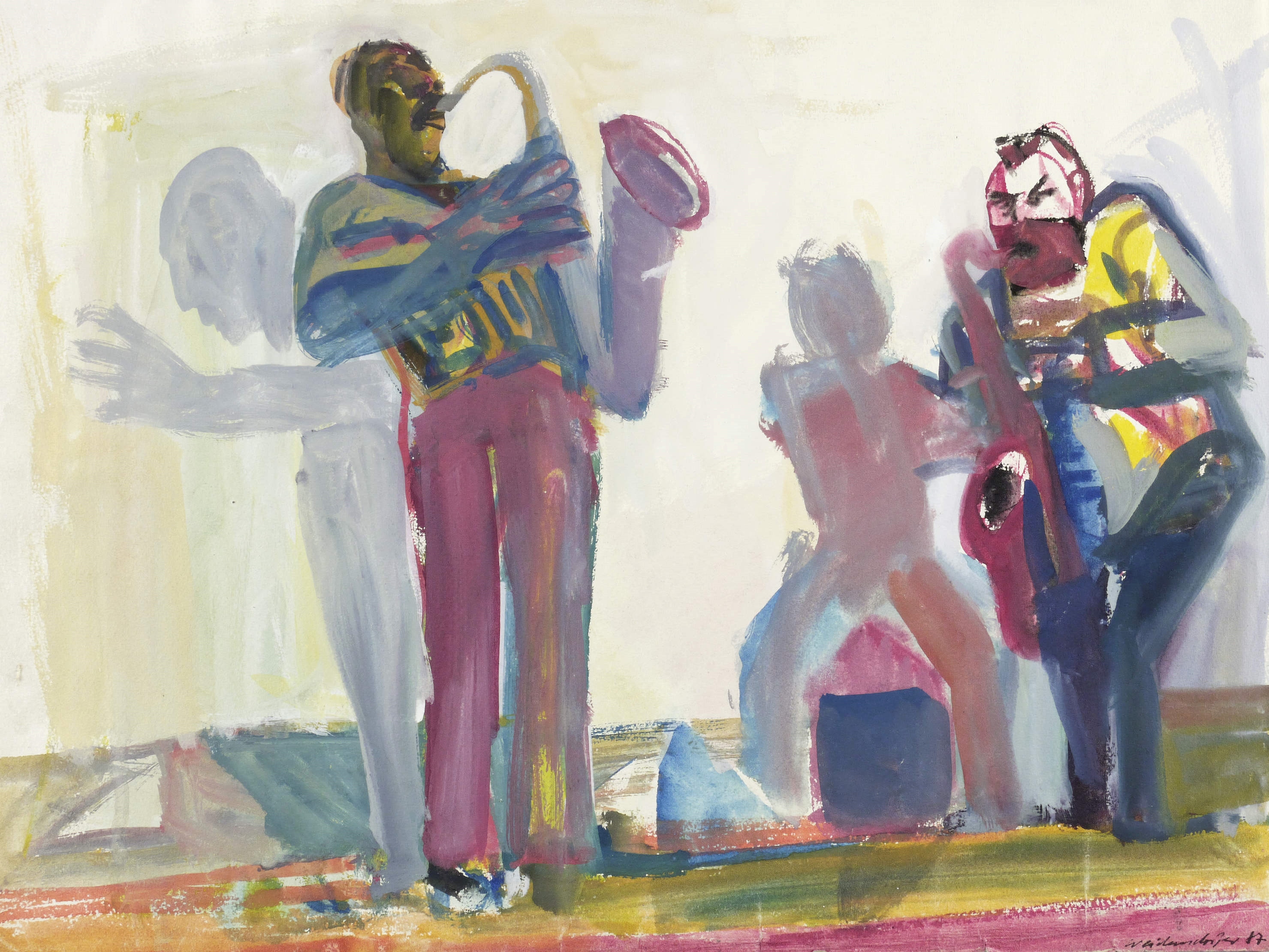 Tschikai und Prötzmann im Duo