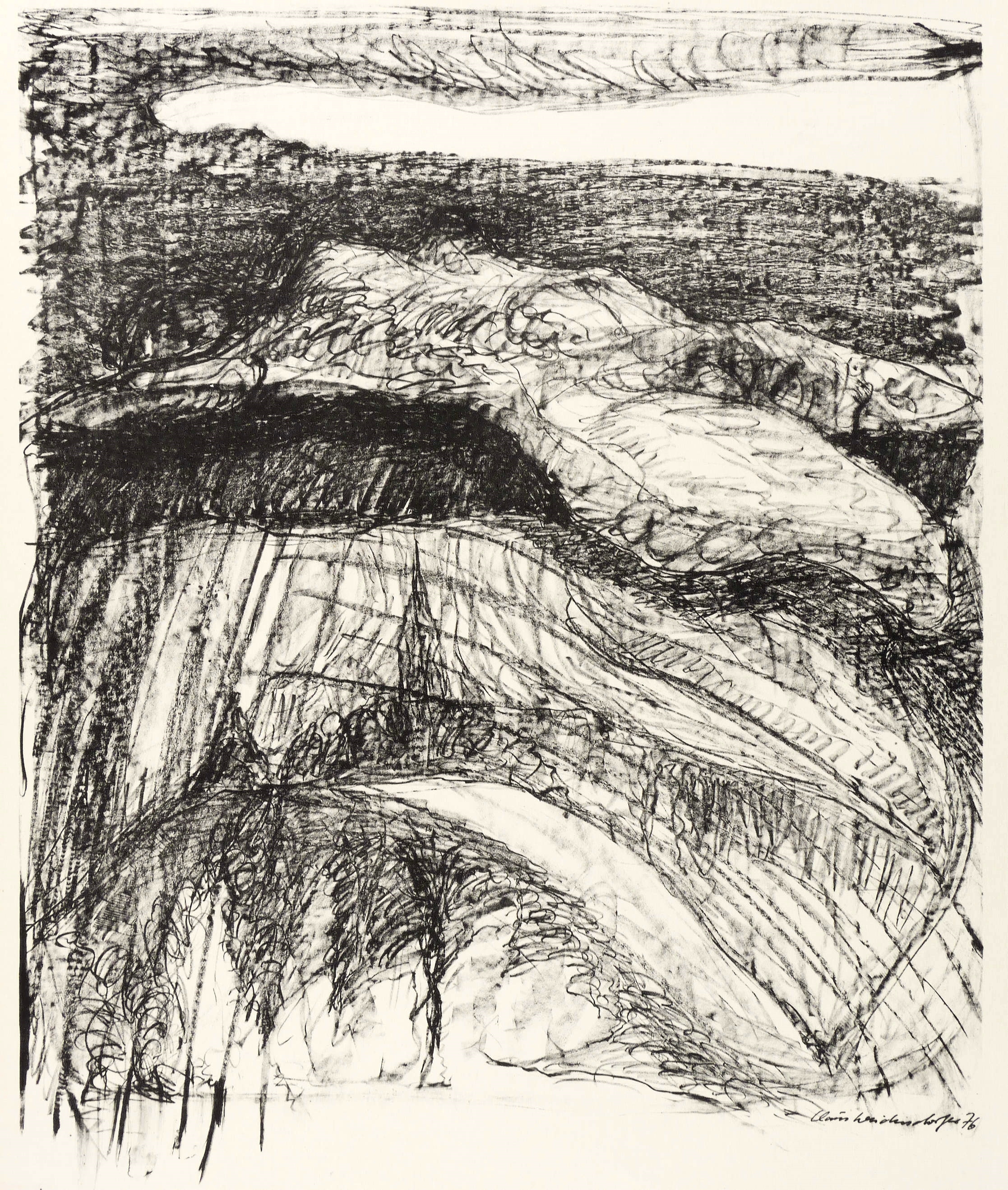 Ohne Titel (Über Landschaft hingestreckter Akt) Ohne Titel (Über Landschaft hingestreckter Akt)