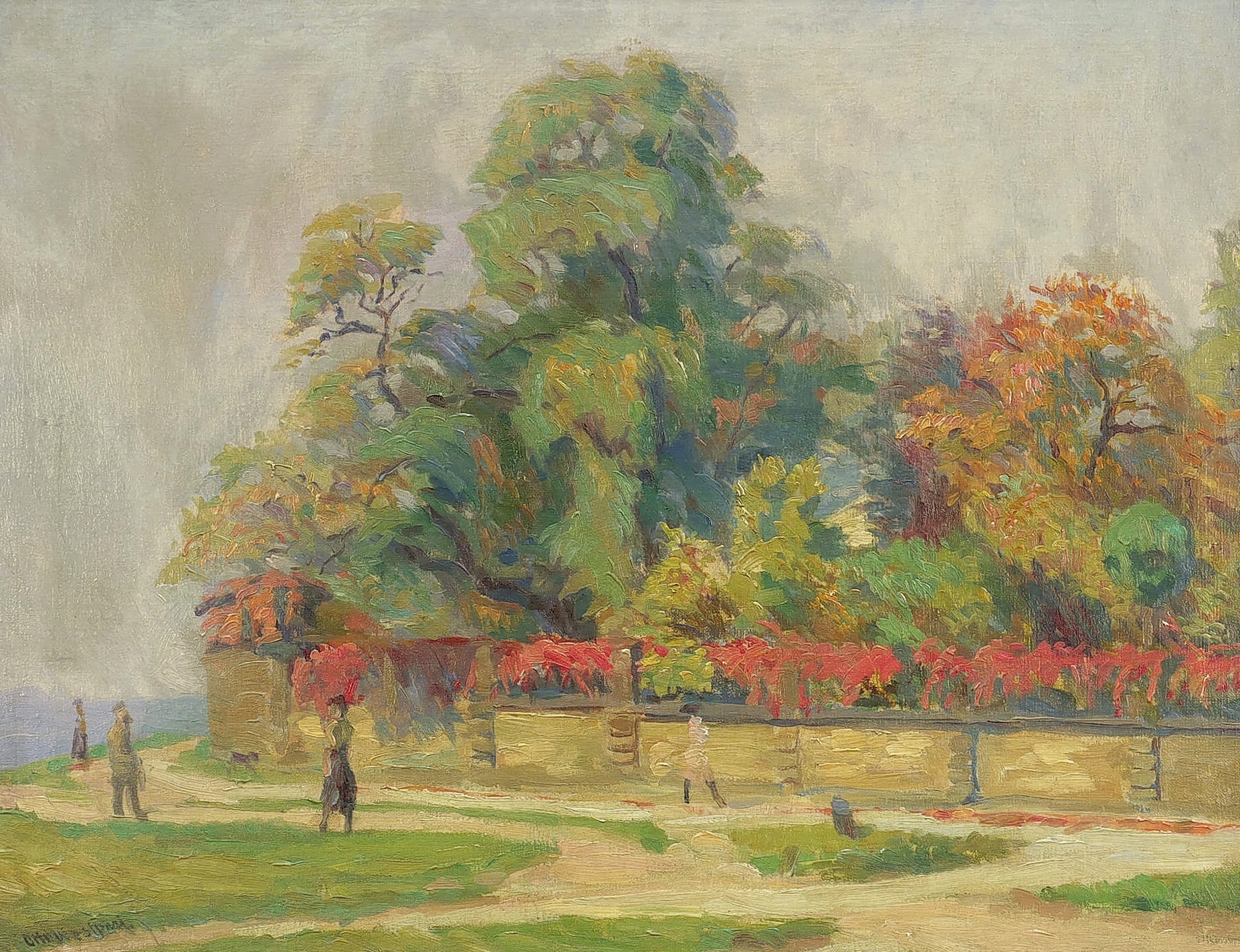 Alte Gärten an der Augustusbrücke Alte Gärten an der Augustusbrücke