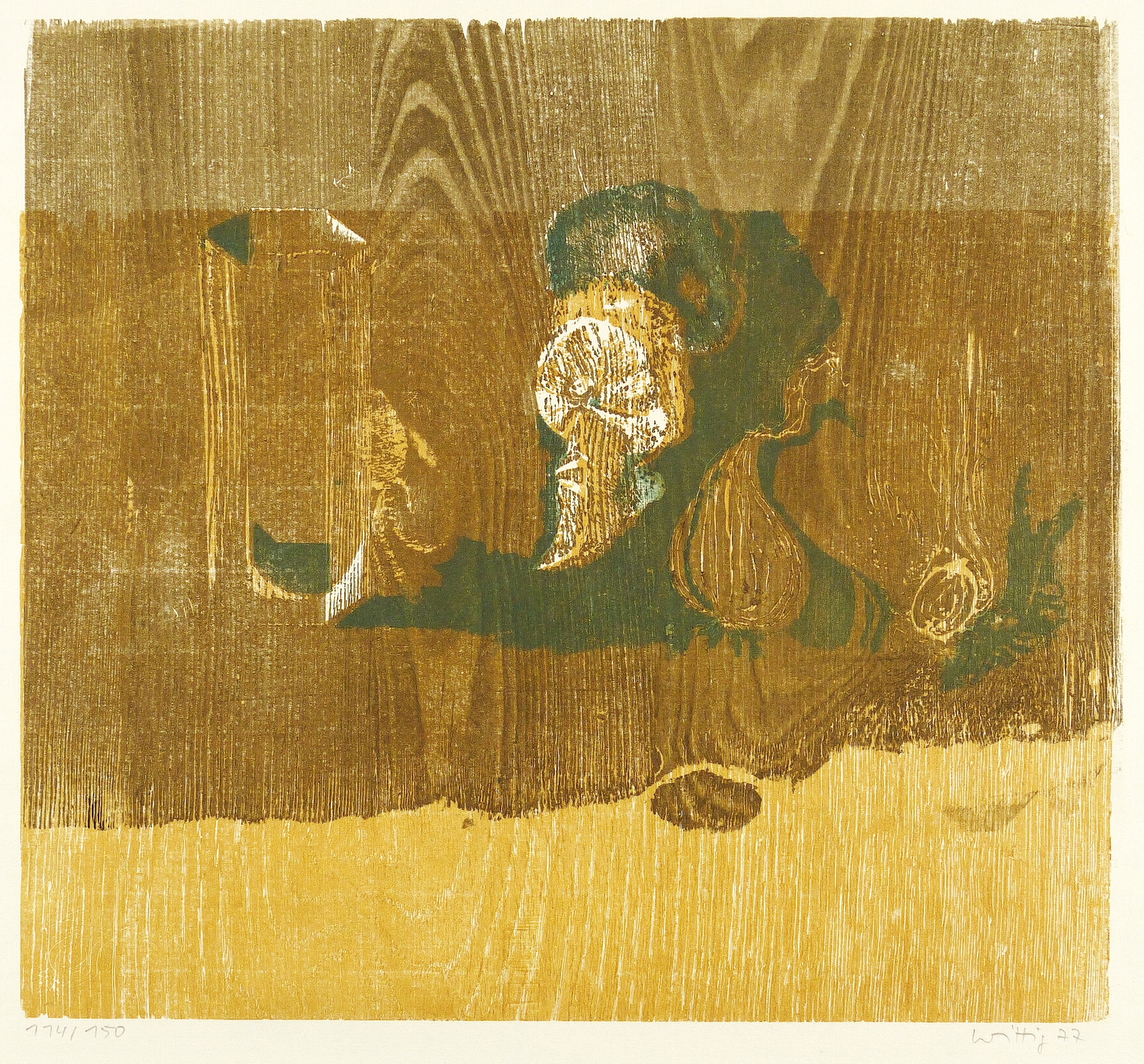 Werner Wittig – „Glas mit Zitrone“