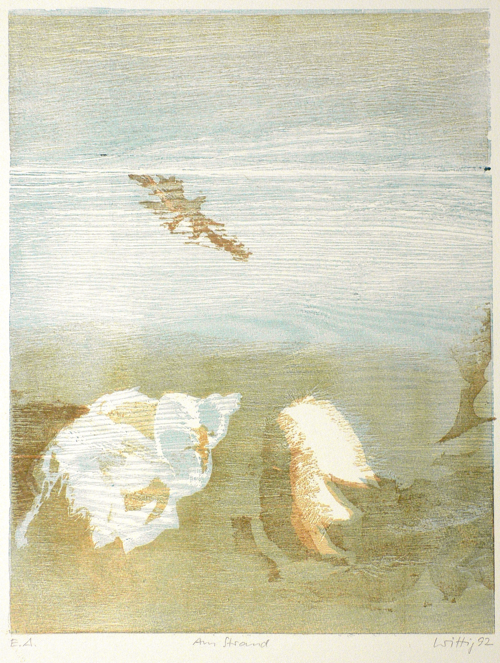 Werner Wittig – „Am Strand“