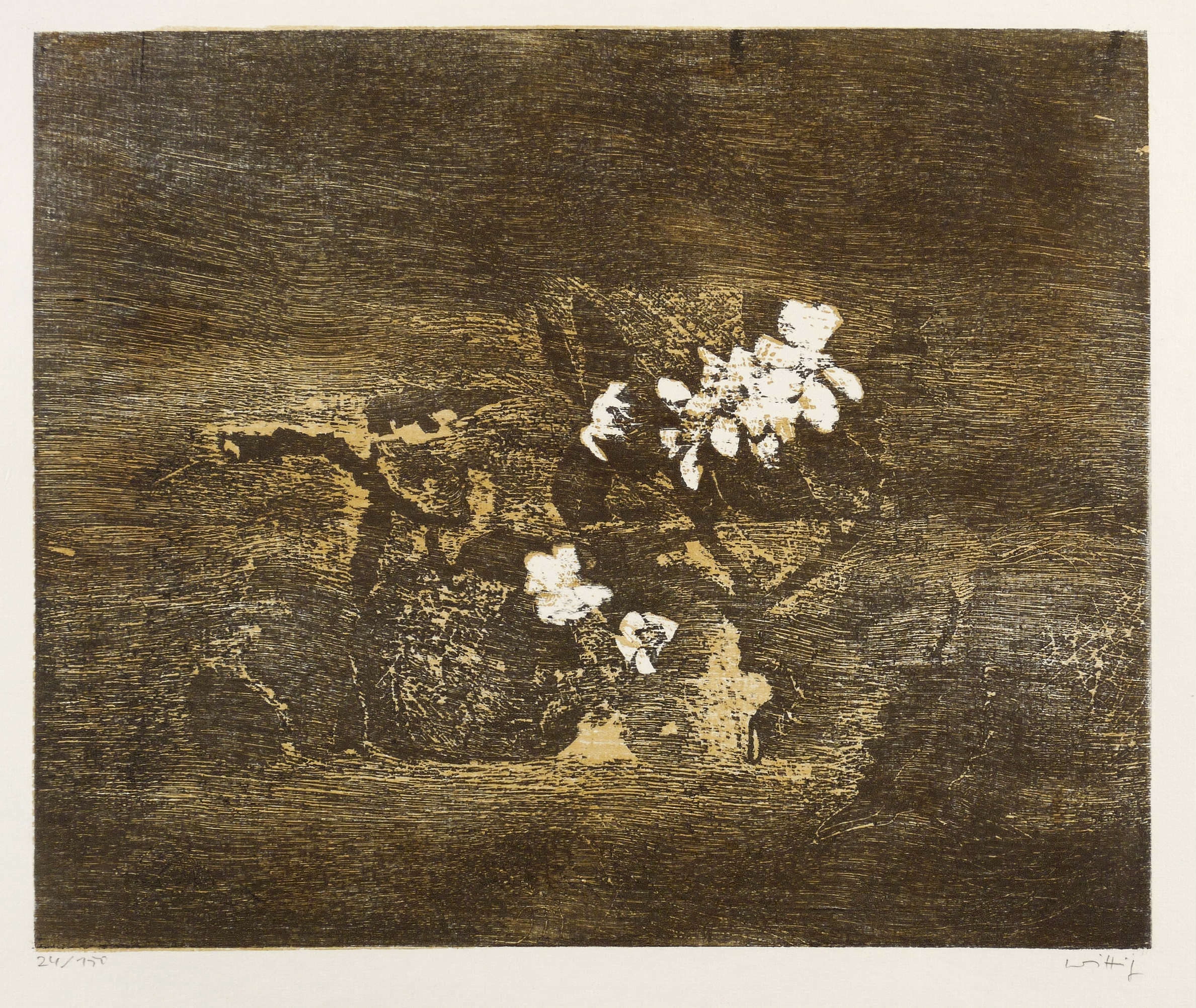 Werner Wittig – „Apfel und Apfelblüte“