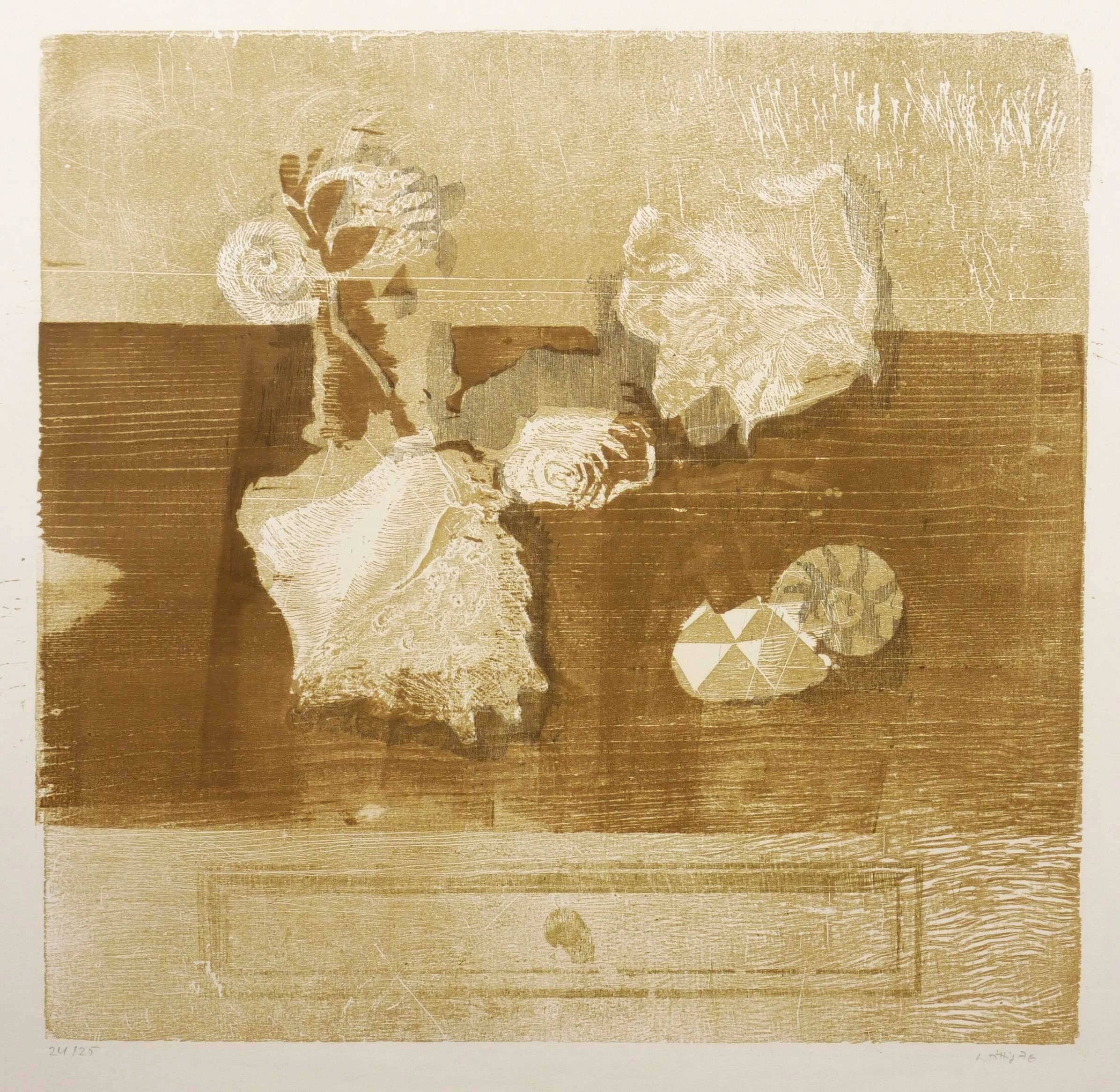 Werner Wittig – „Stillleben mit Kristall und Schnecke“