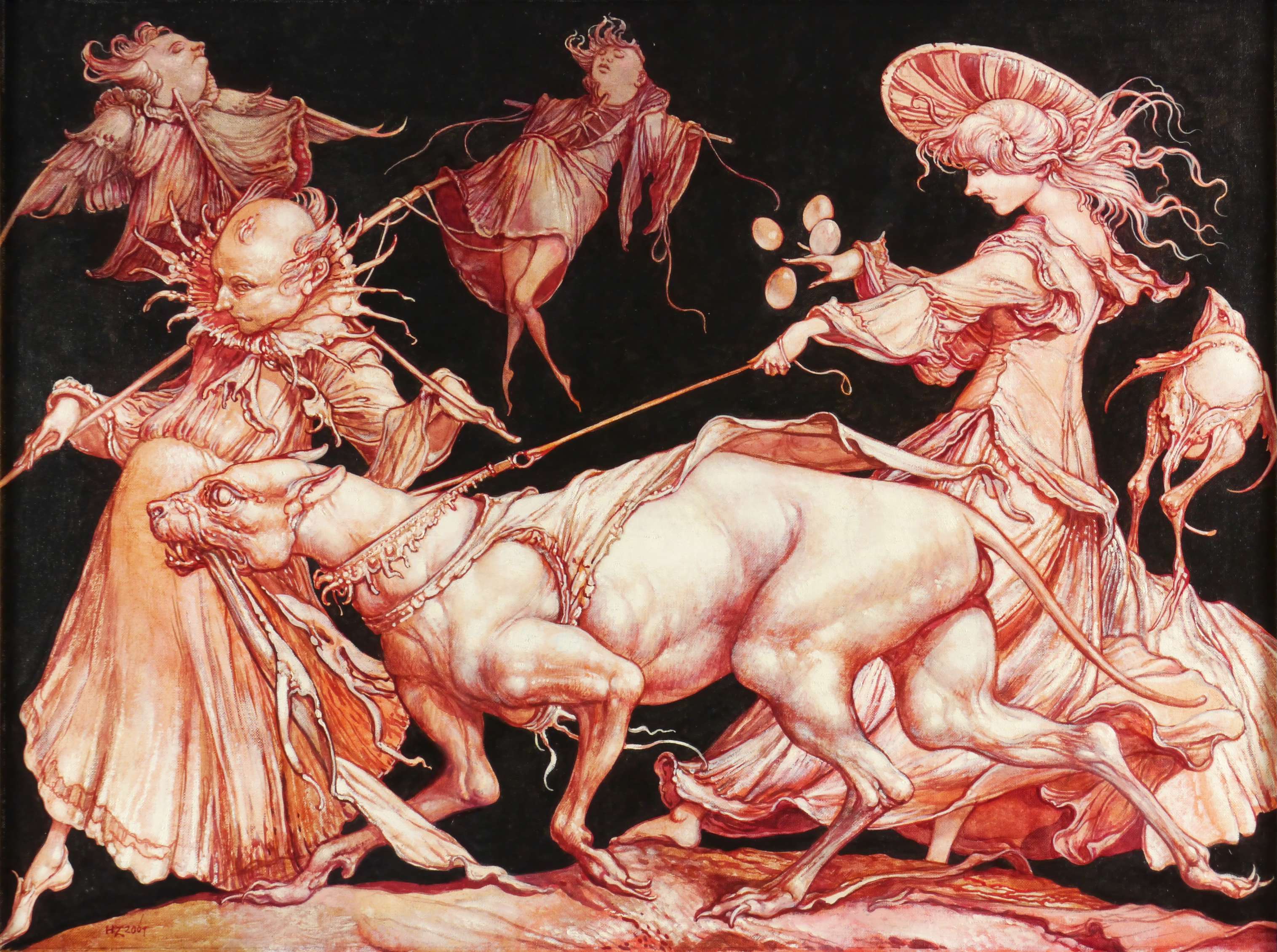 Heinz Zander, Puppenspieler, 2001