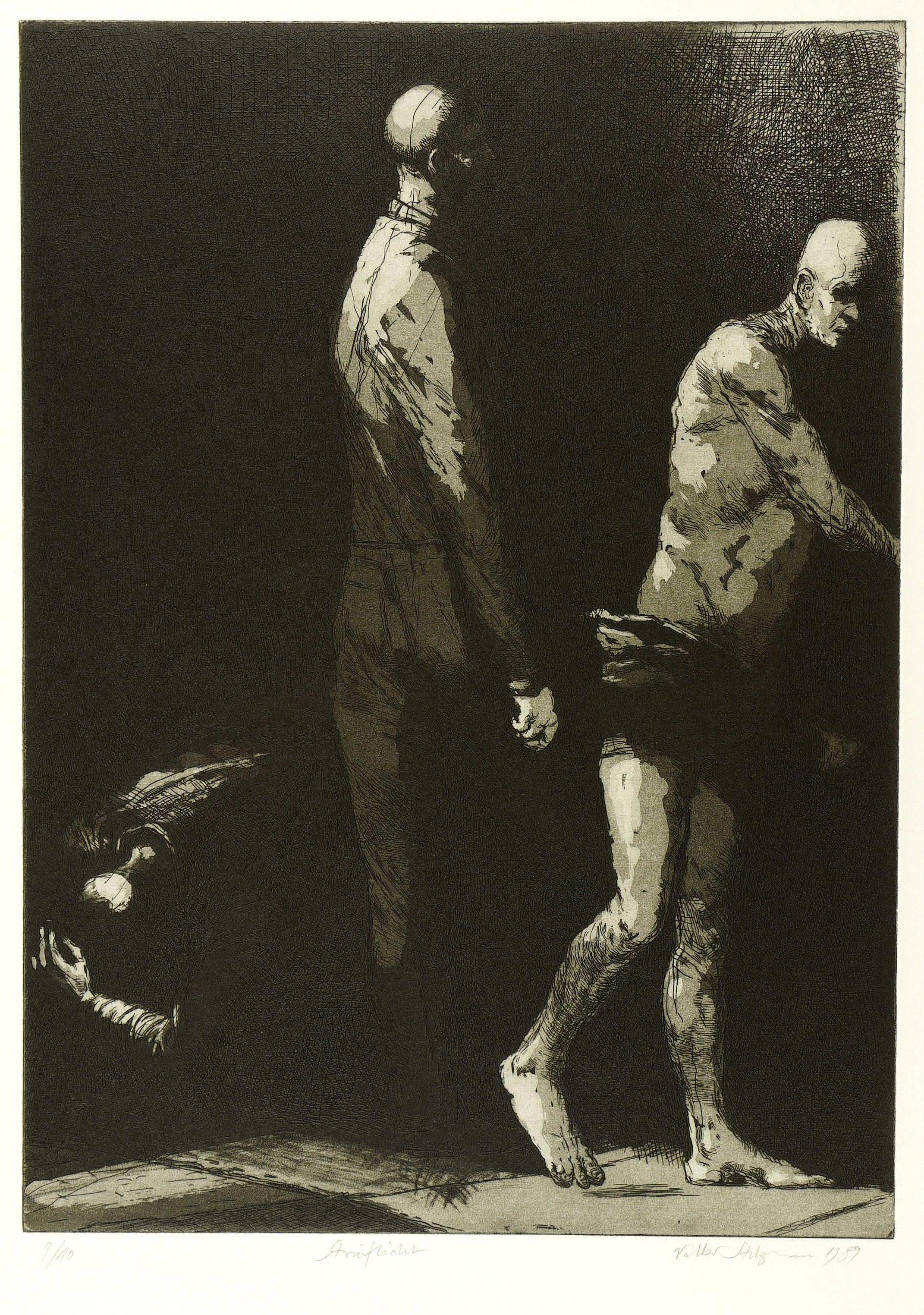 Volker Stelzmann, Streiflicht, 1989