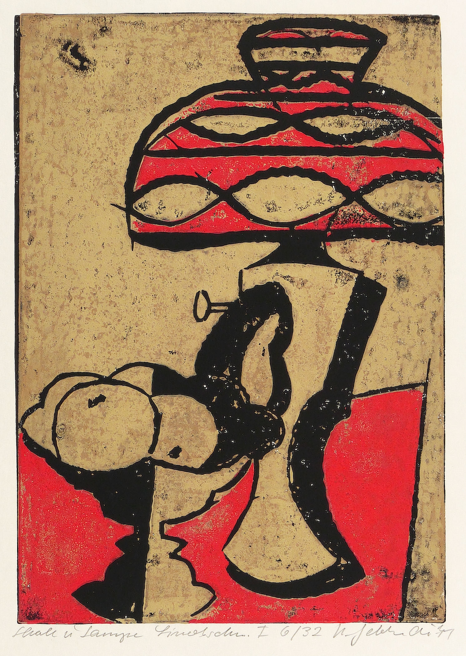 Helmut Gebhardt – „Schale und Lampe II“