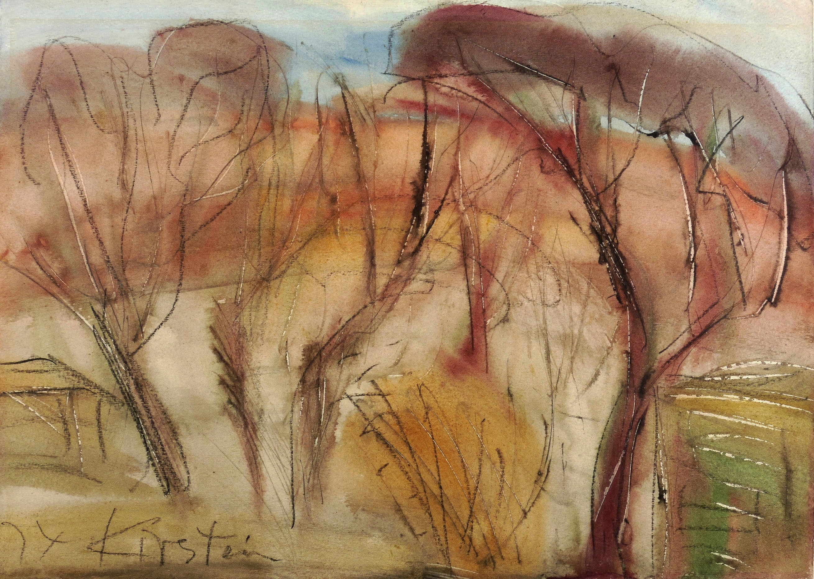 Helmut Schmidt-Kirstein, Novemberlicht, 1974