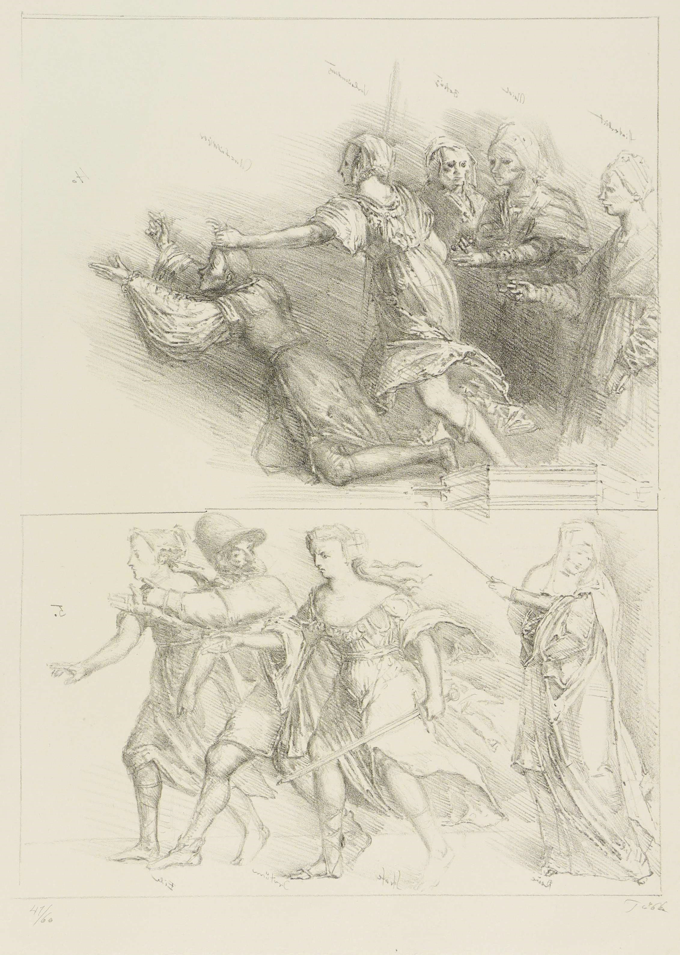 Verleumdung des Apelles (nach Albrecht Dürer)