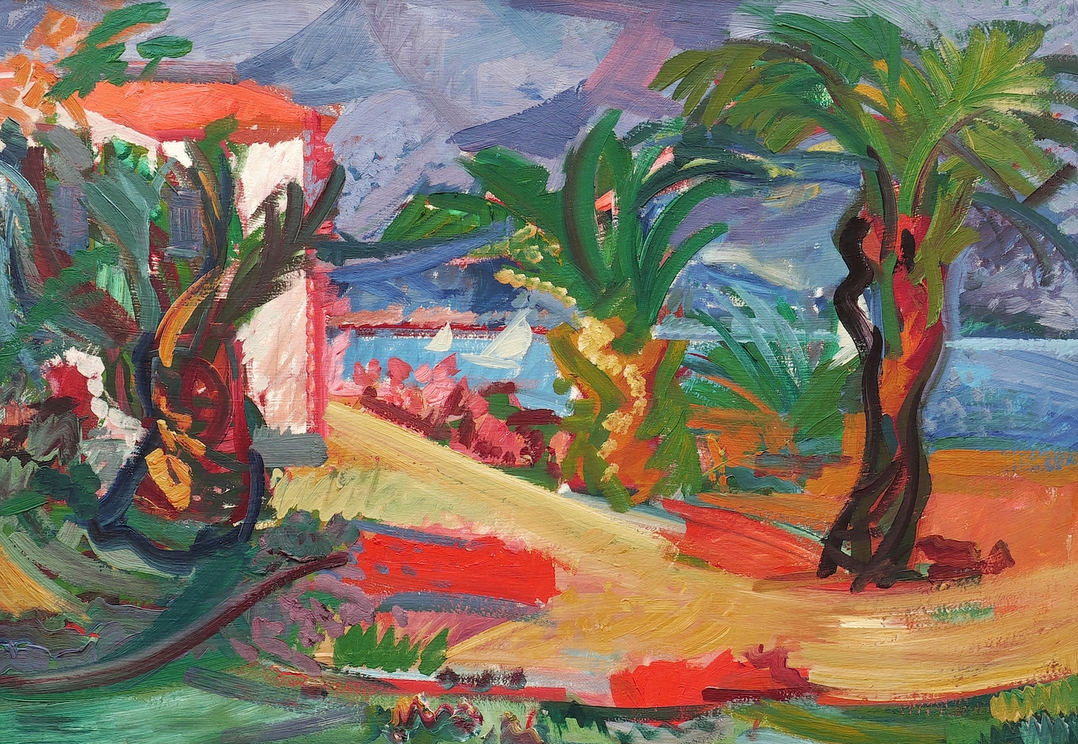 Horst Weber, An der Adria, 1980