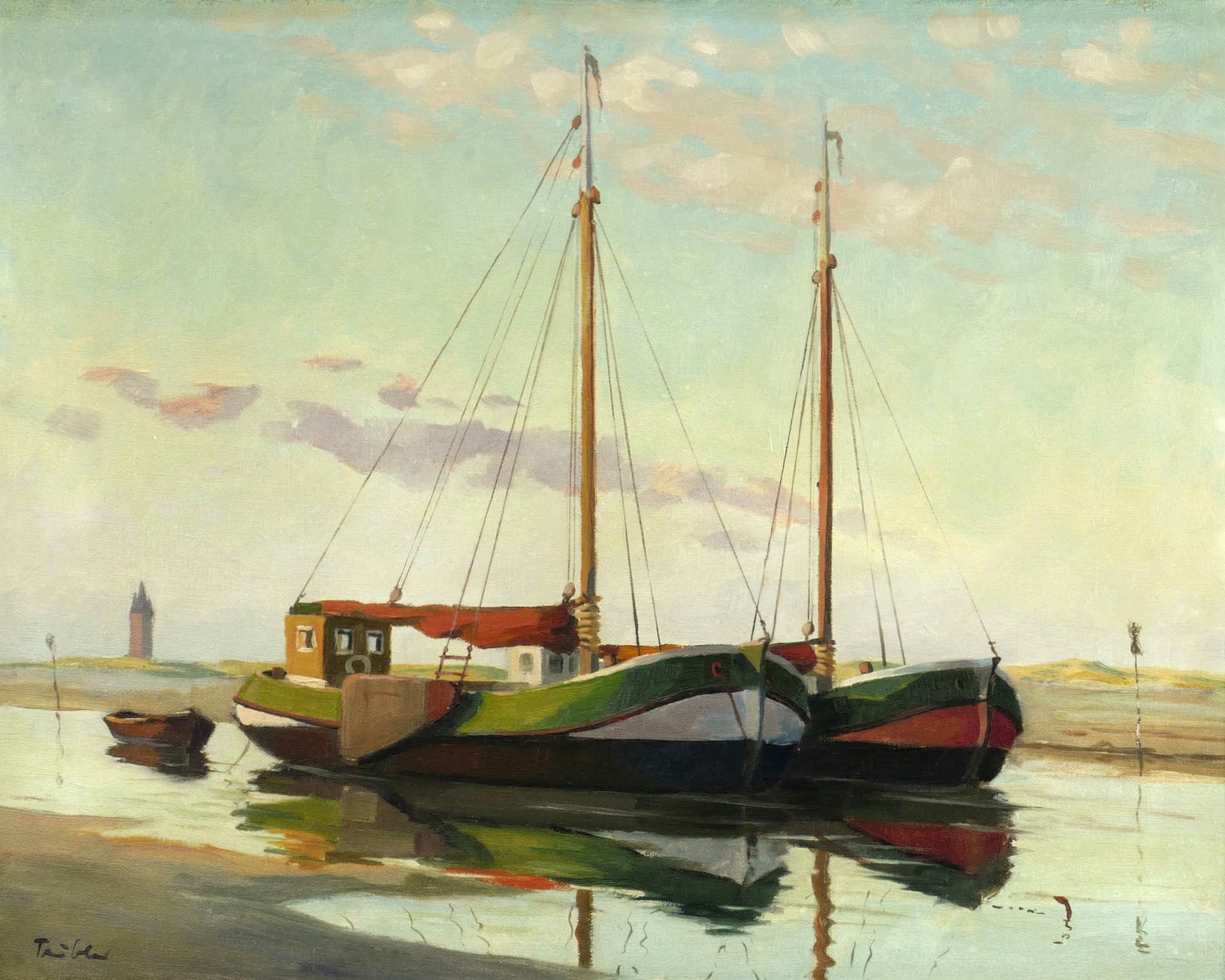 Fischerboote am Bodden (Darß) Fischerboote am Bodden (Darß)