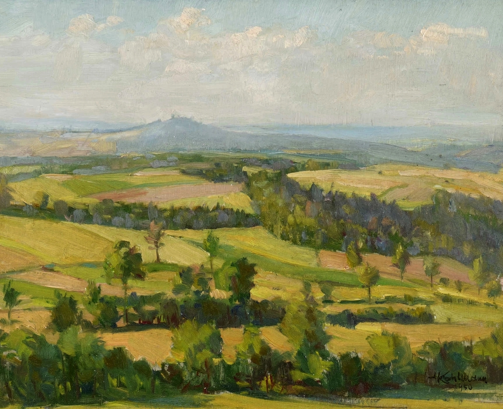 Blick auf den Wilisch Blick auf den Wilisch