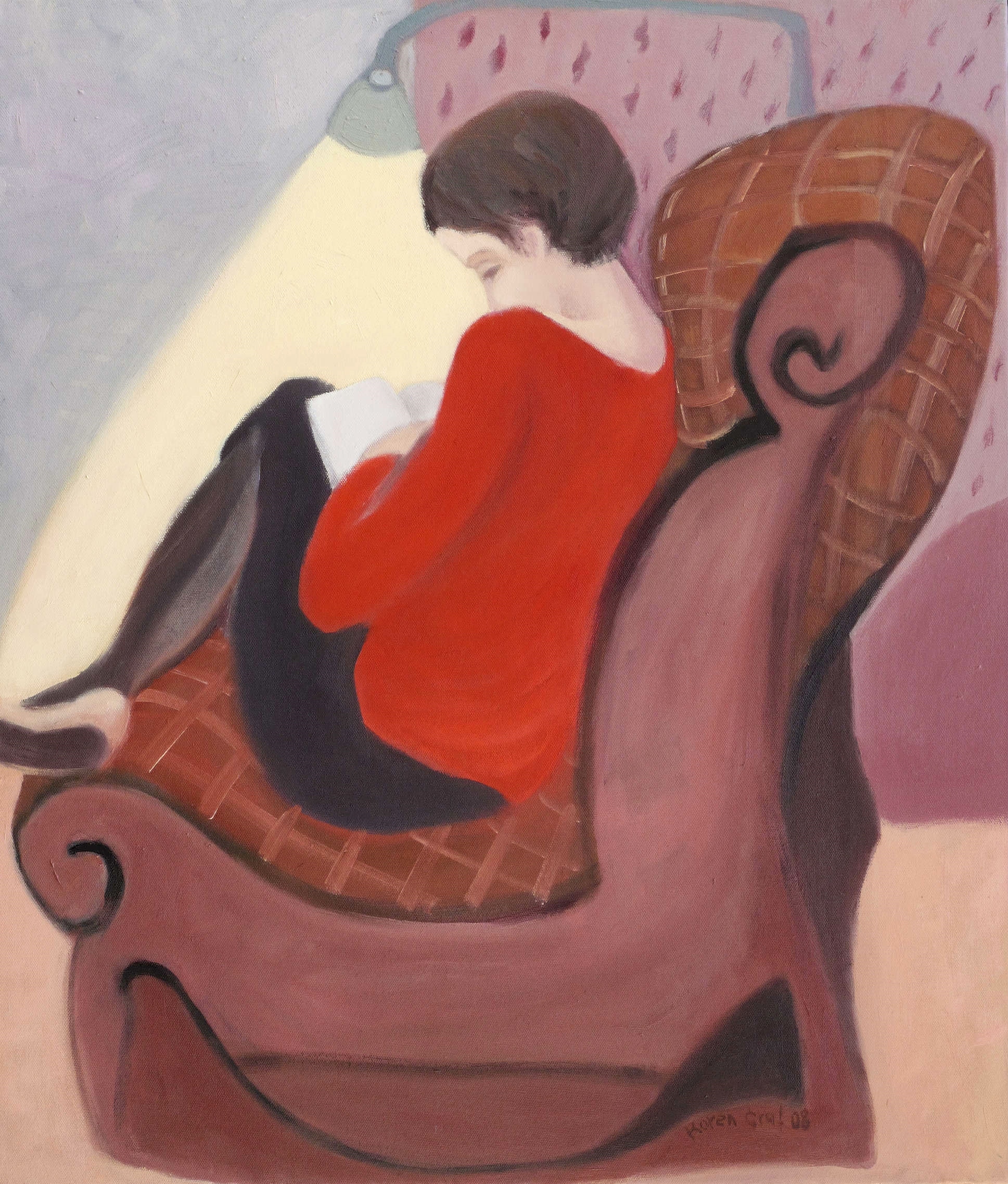 Karen Graf – „Sylke lesend“