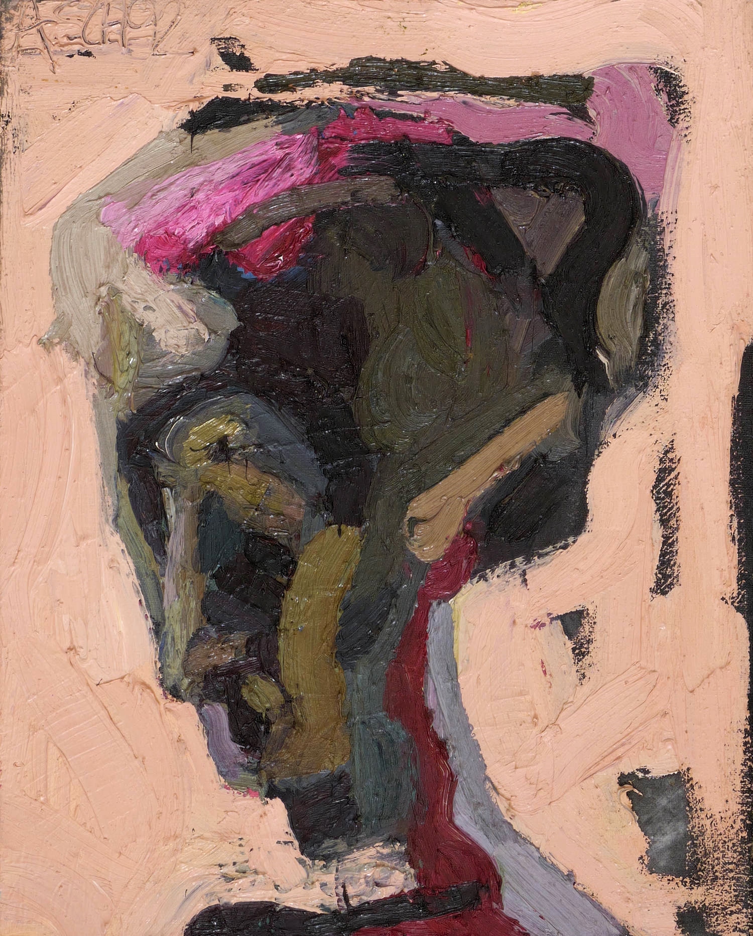 Annette Schröter, Selbstbildnis XV, 1992