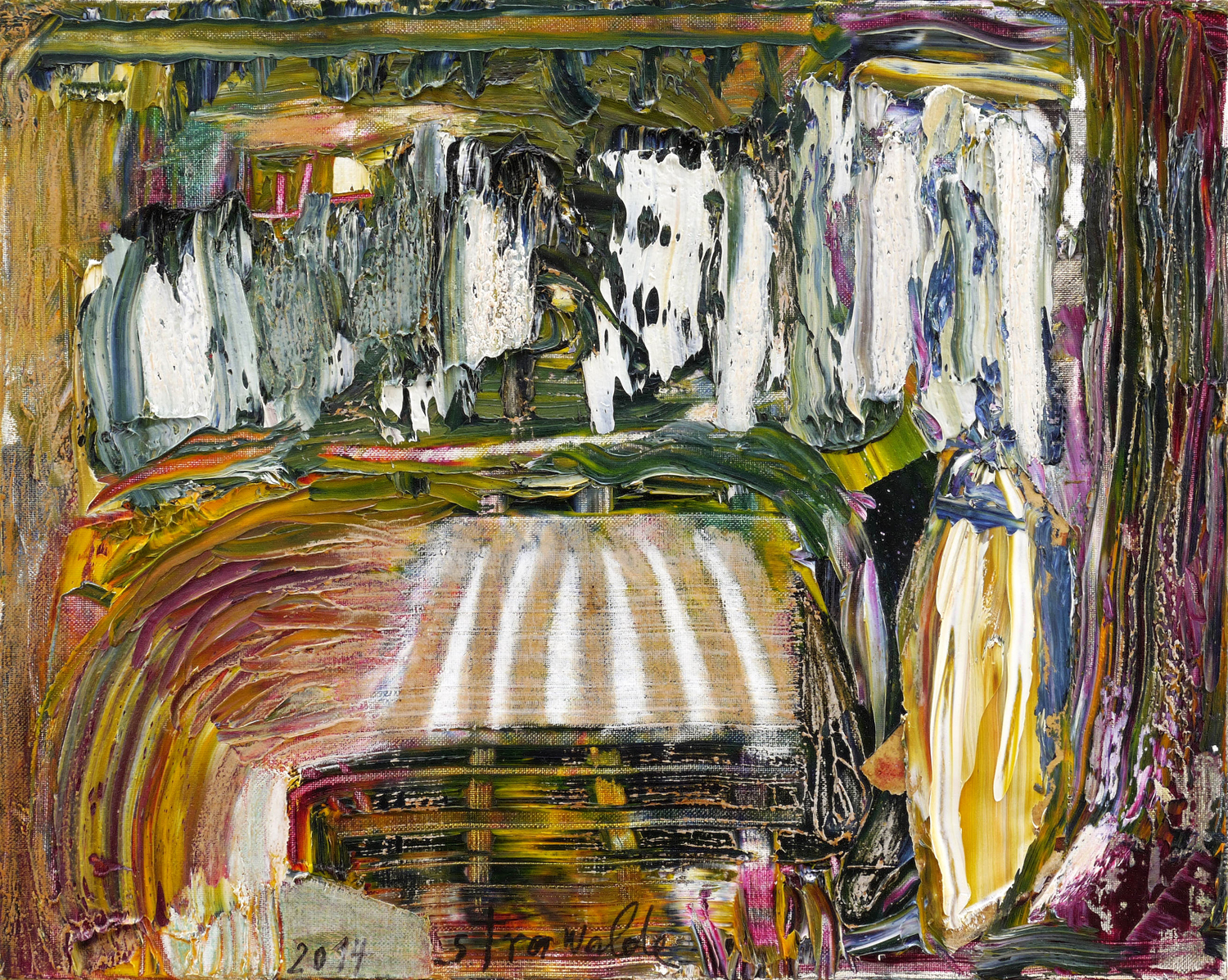 Sonnenpfütze in Lütow