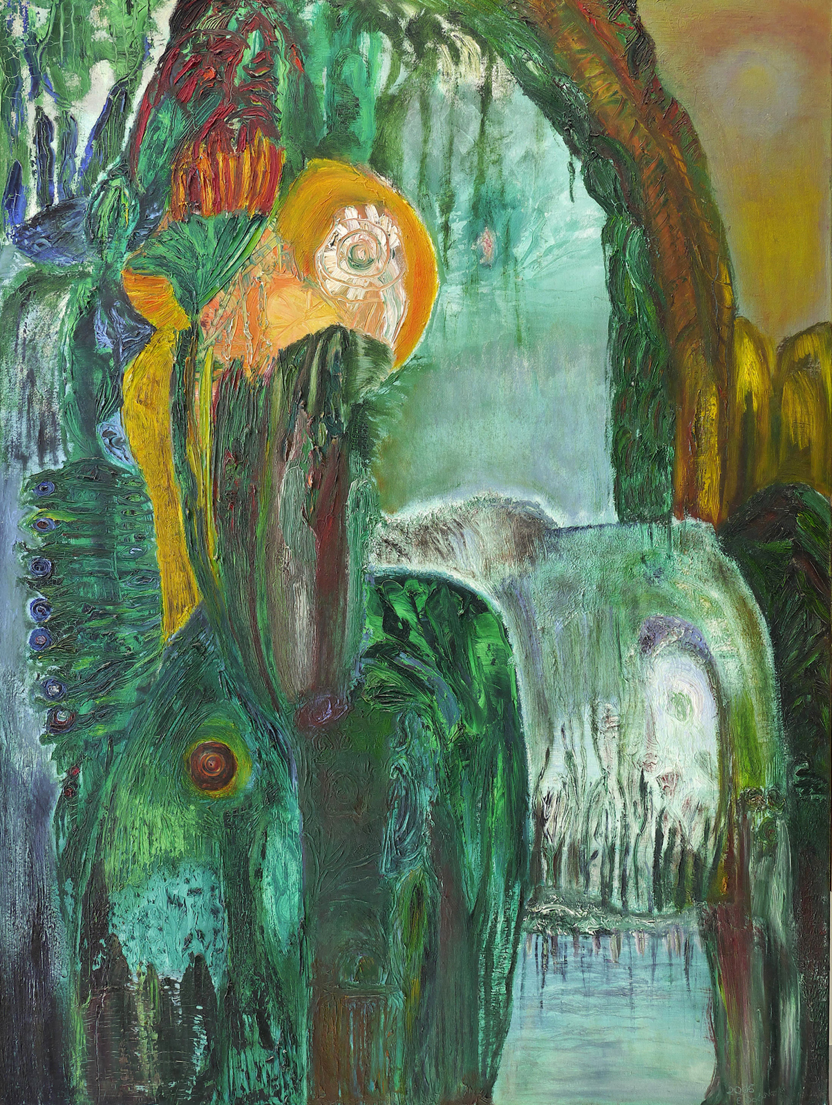 Das Grün (Dschungelbild)