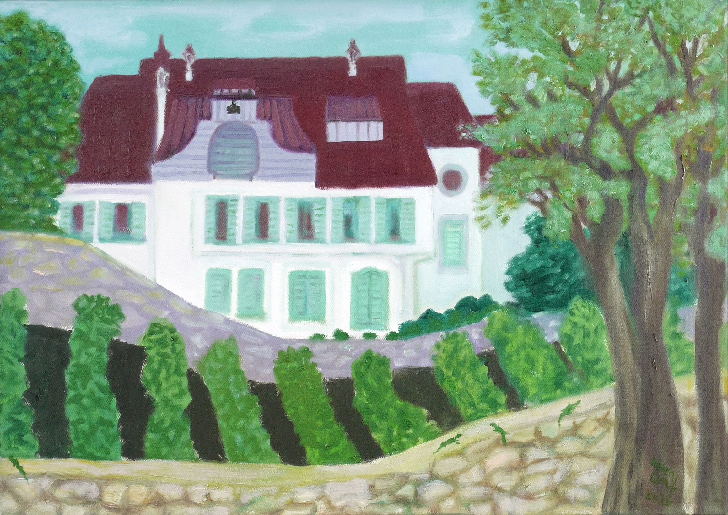 Karen Graf, Weinberghaus, 2020