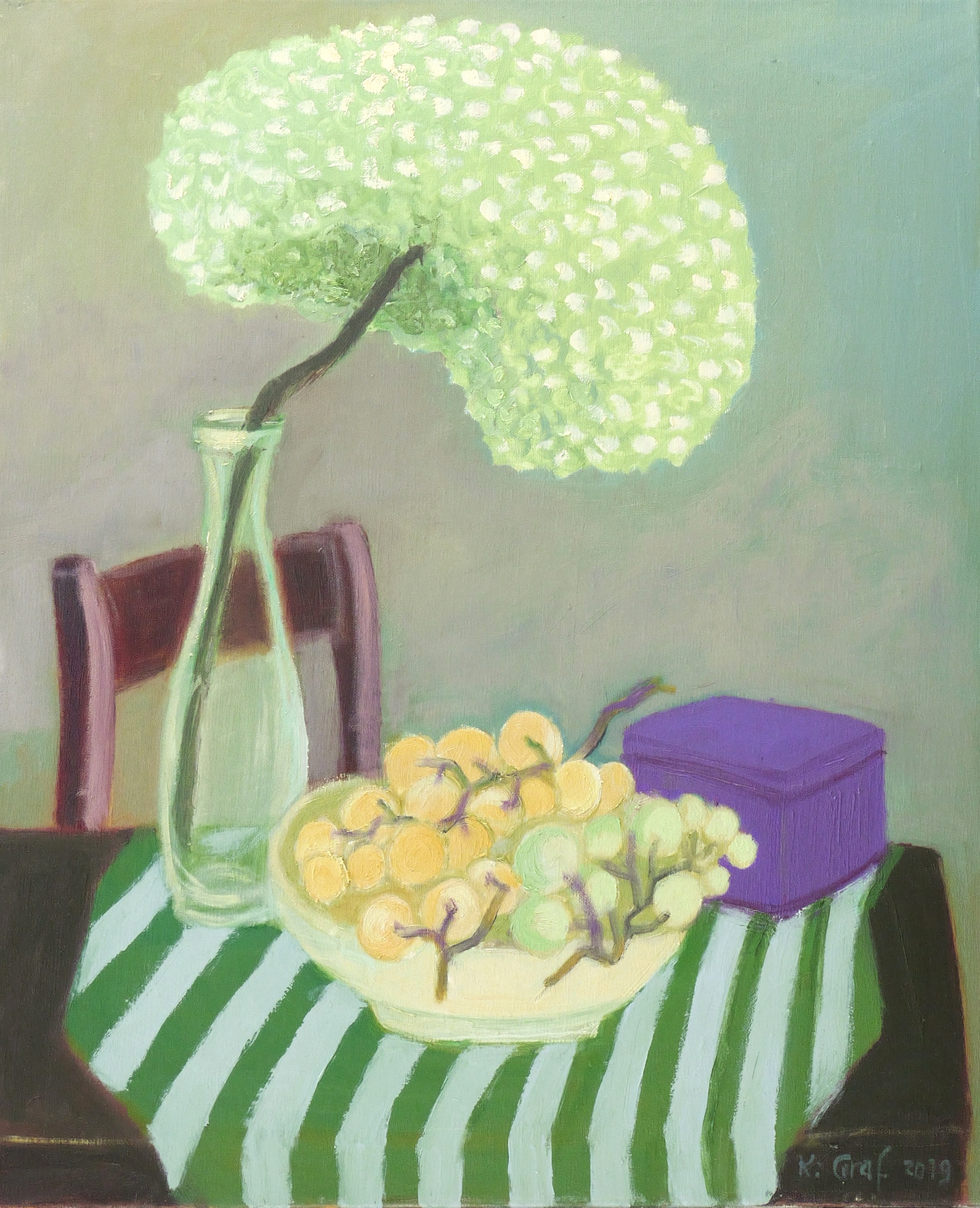 Stillleben mit Hortensie